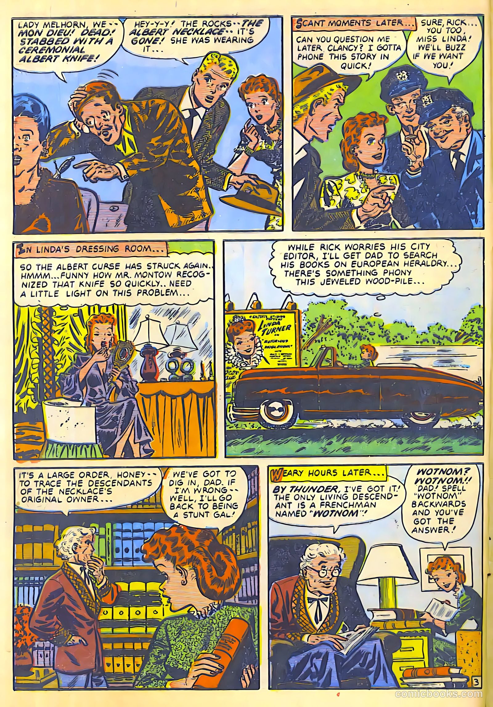 Black Cat Comics #10 (1948) — page 6 of 52
