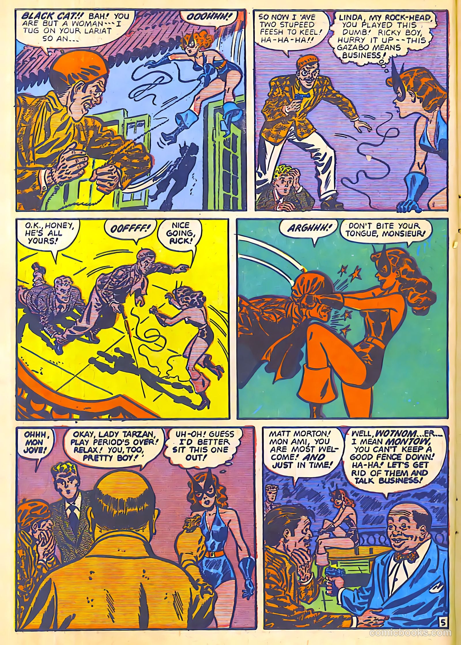 Black Cat Comics #10 (1948) — page 8 of 52