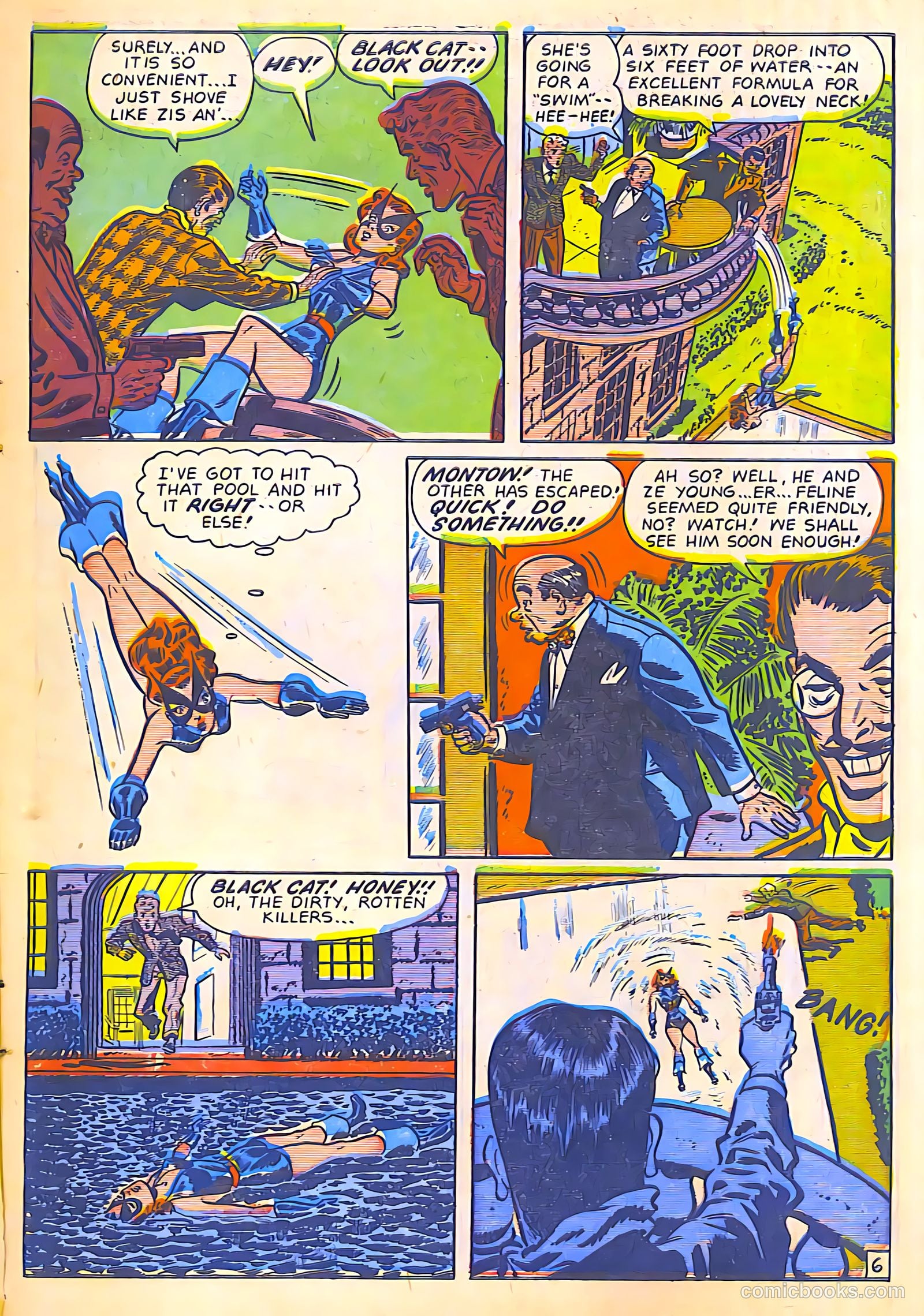 Black Cat Comics #10 (1948) — page 9 of 52