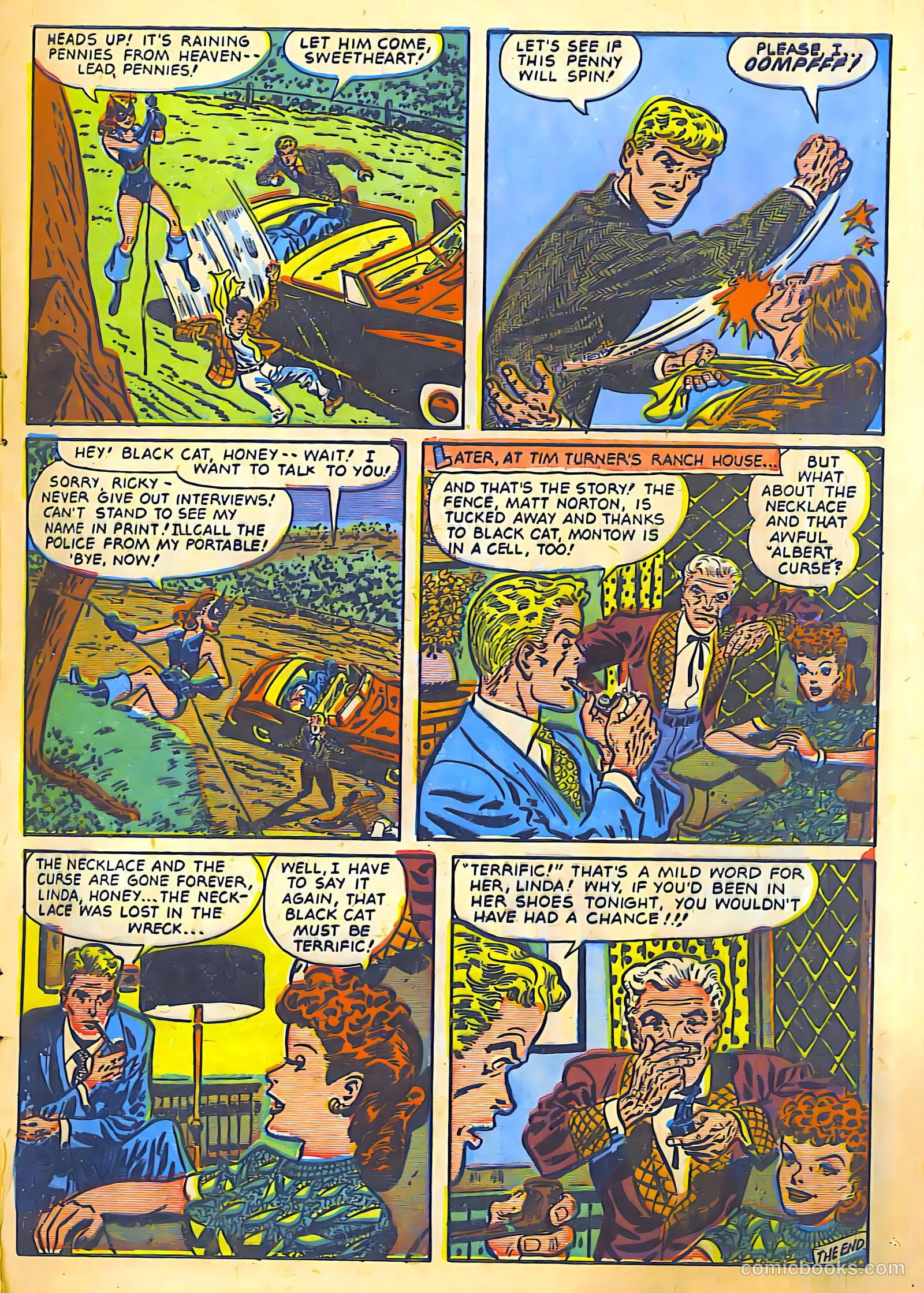Black Cat Comics #10 (1948) — page 13 of 52