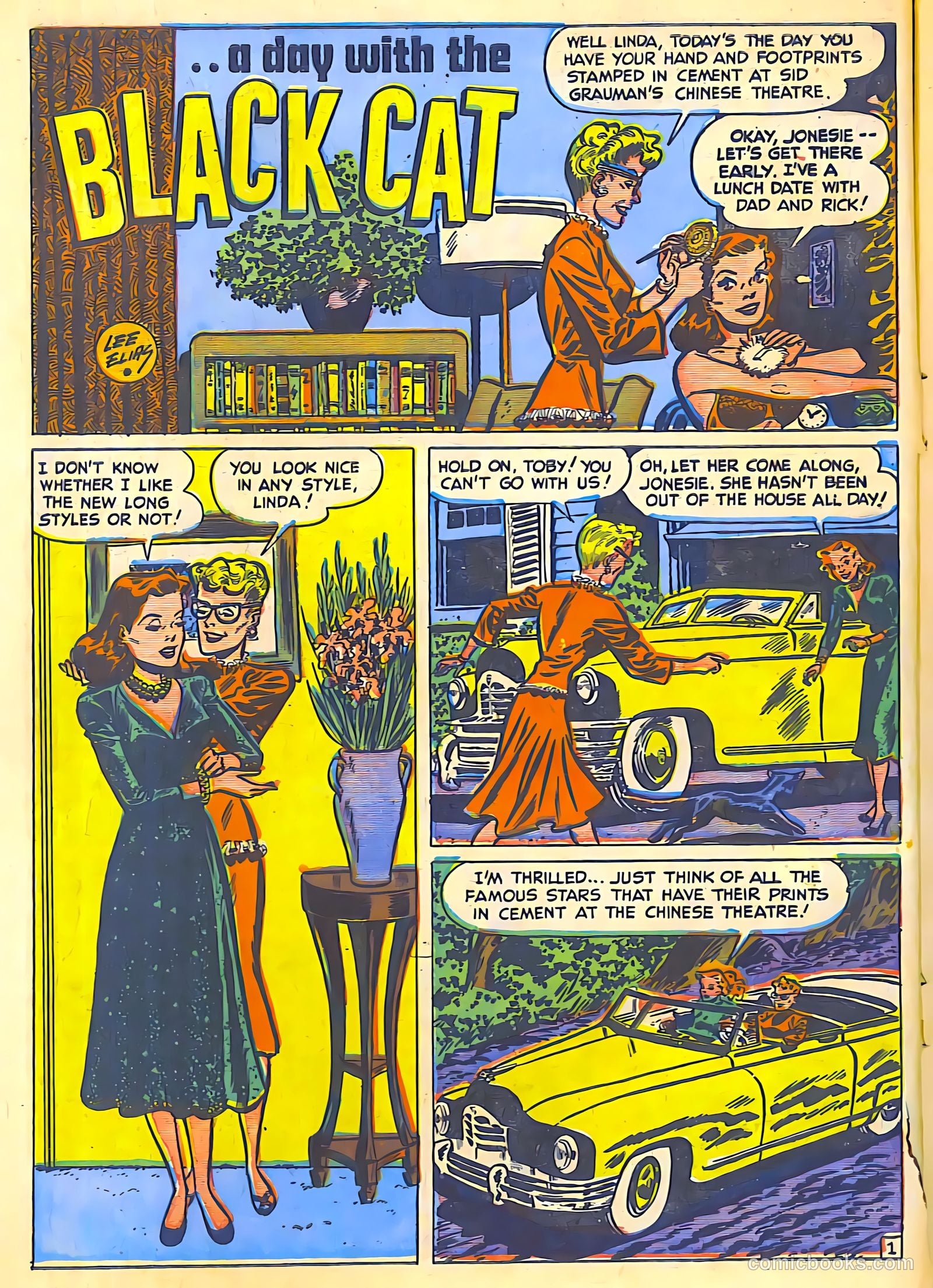 Black Cat Comics #10 (1948) — page 14 of 52