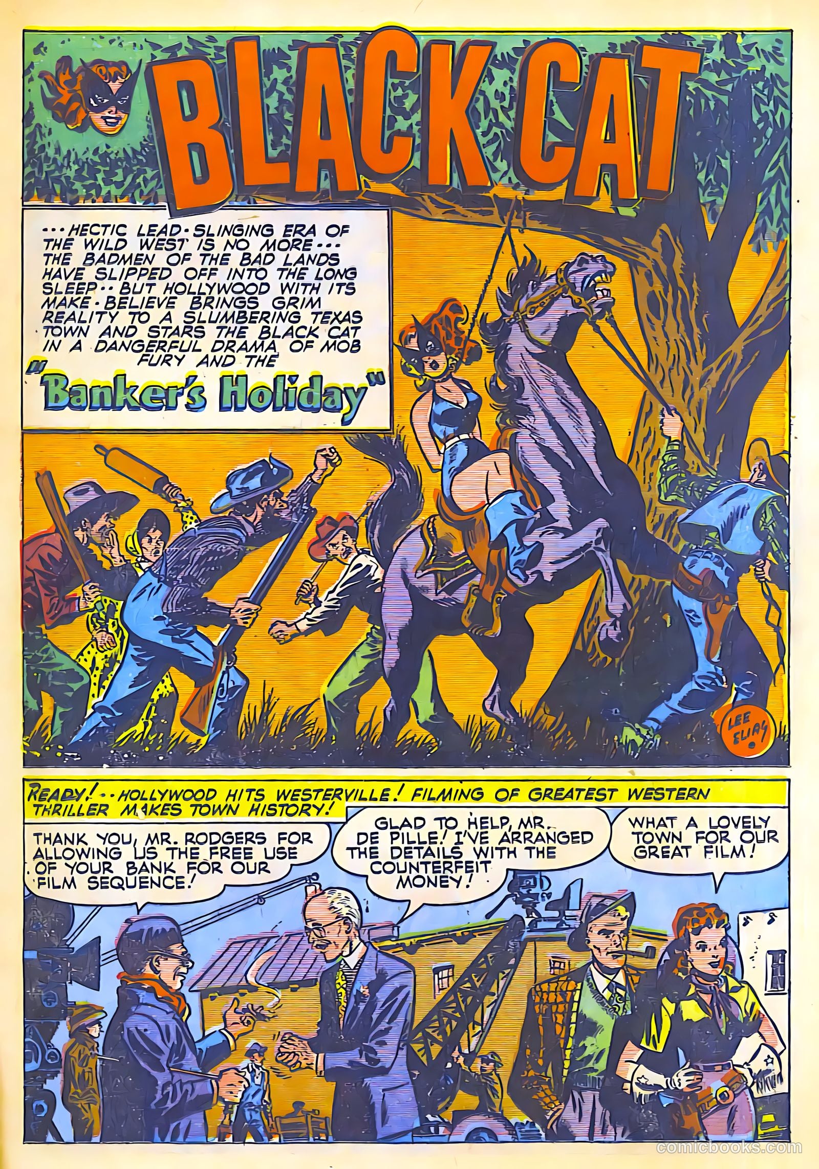 Black Cat Comics #10 (1948) — page 17 of 52