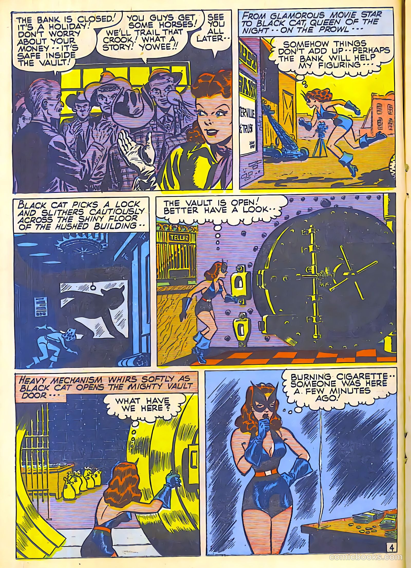 Black Cat Comics #10 (1948) — page 20 of 52