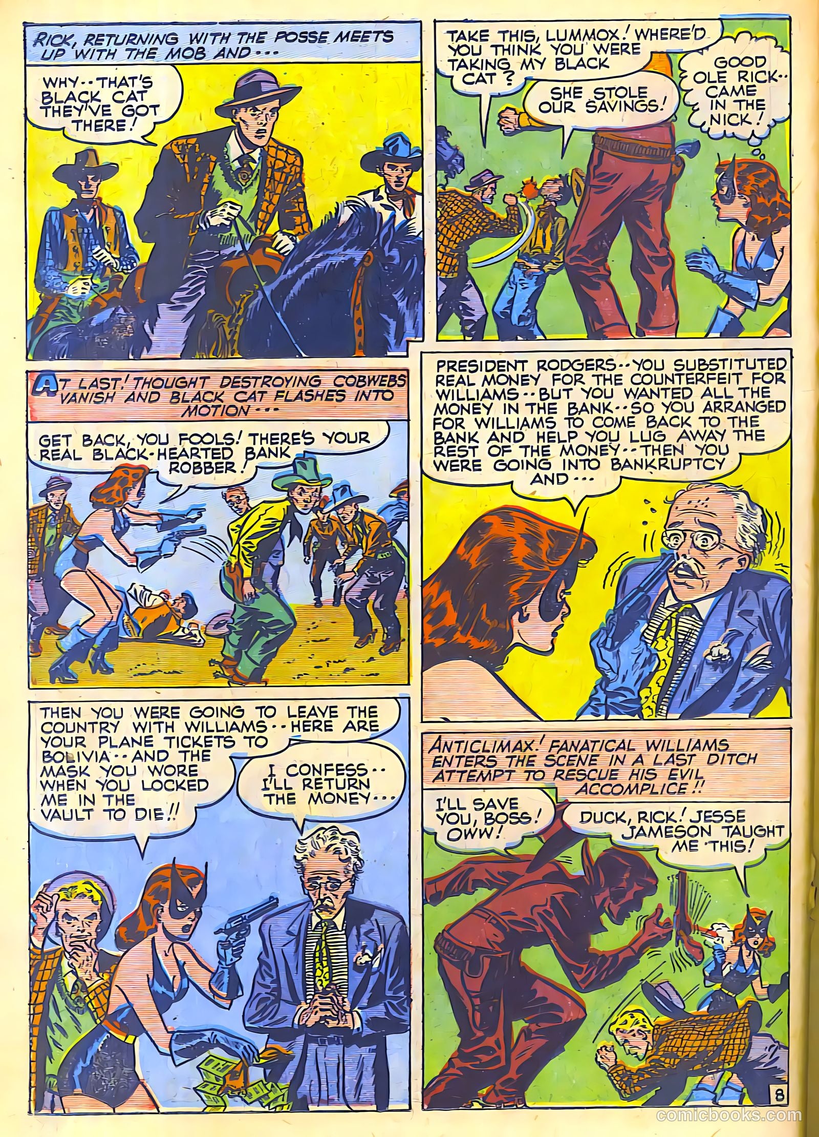 Black Cat Comics #10 (1948) — page 24 of 52