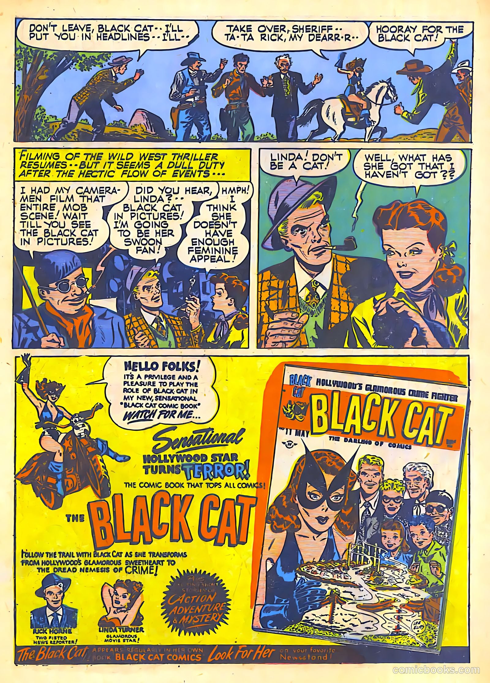 Black Cat Comics #10 (1948) — page 25 of 52