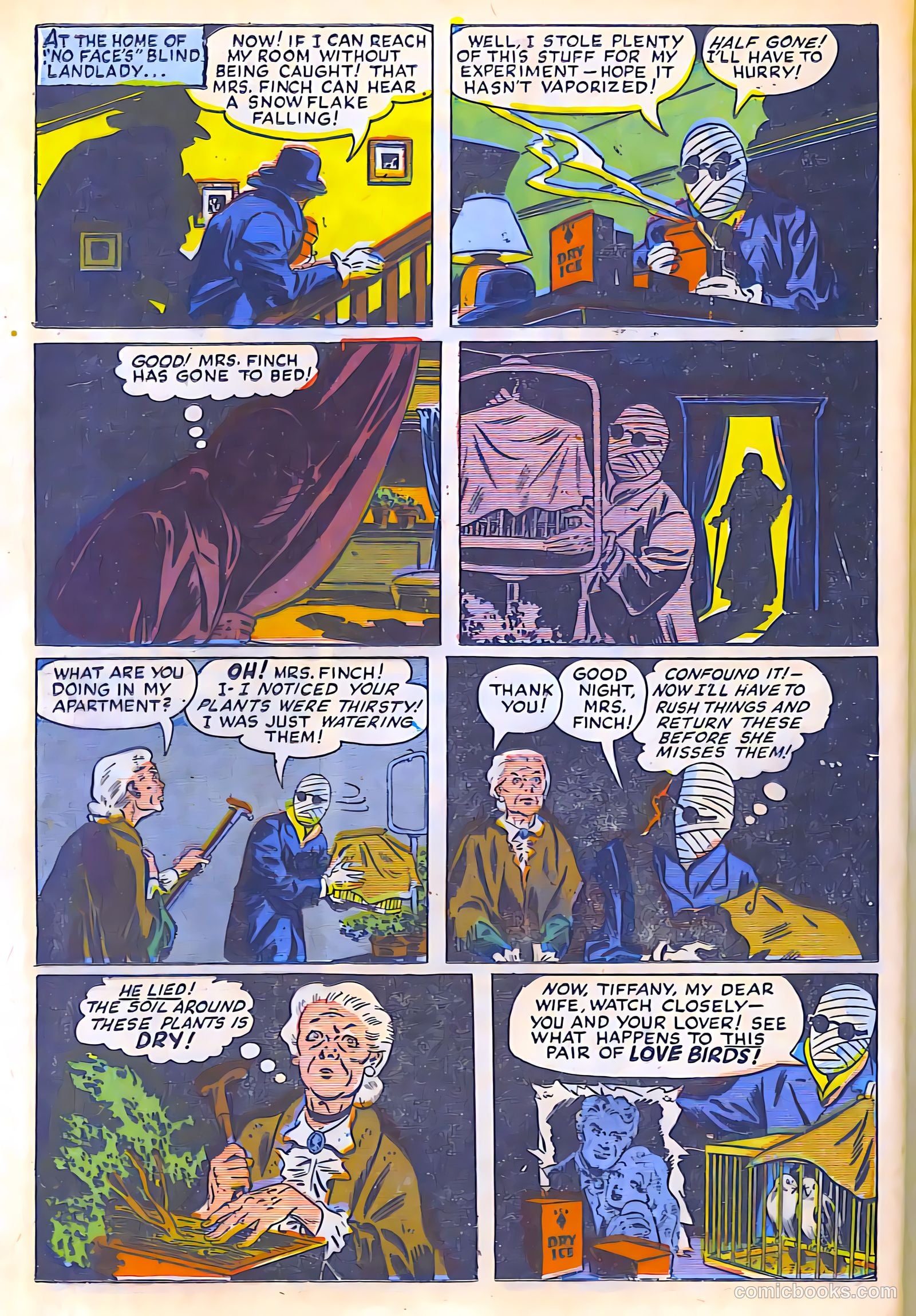 Black Cat Comics #10 (1948) — page 36 of 52
