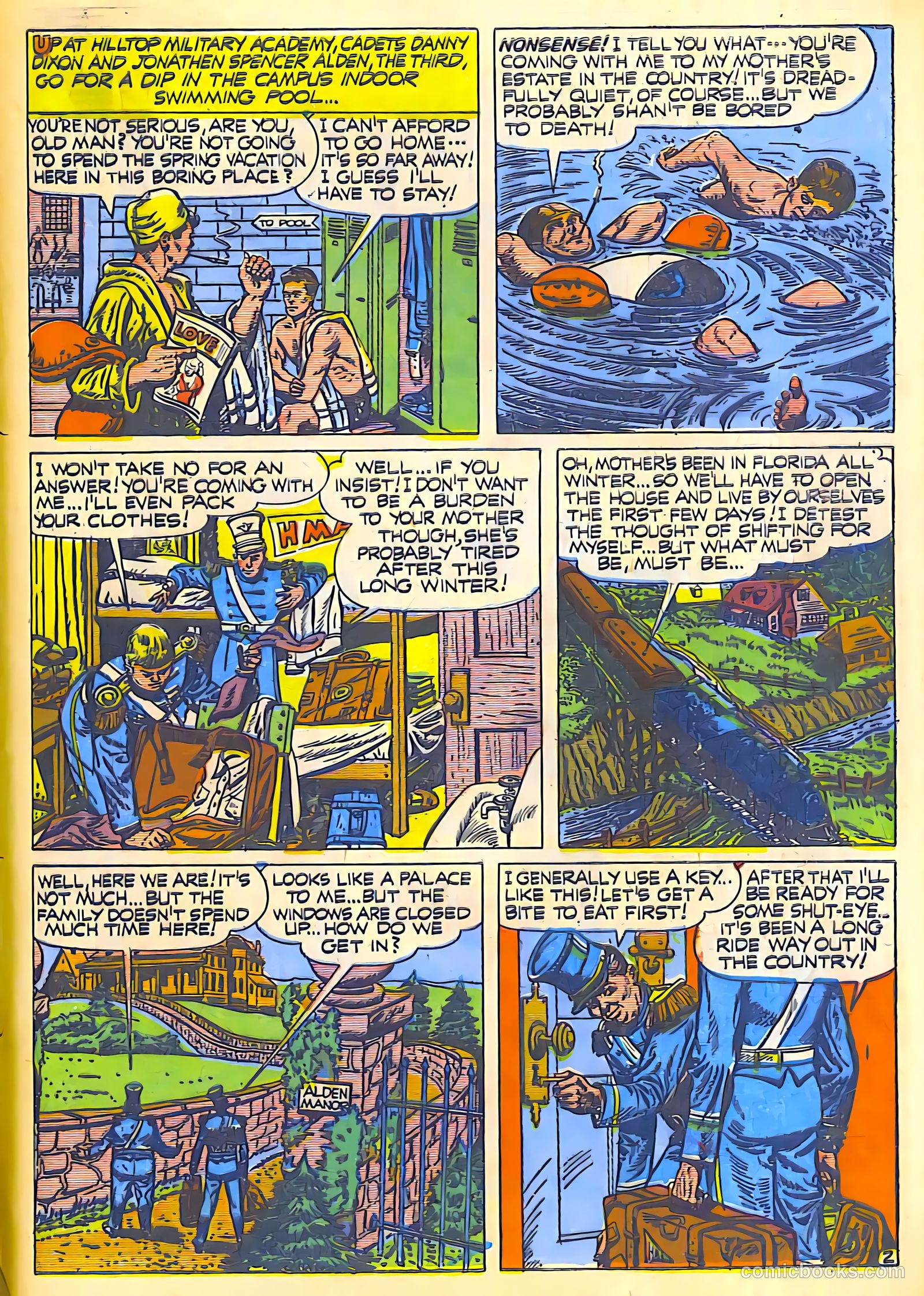 Black Cat Comics #10 (1948) — page 41 of 52