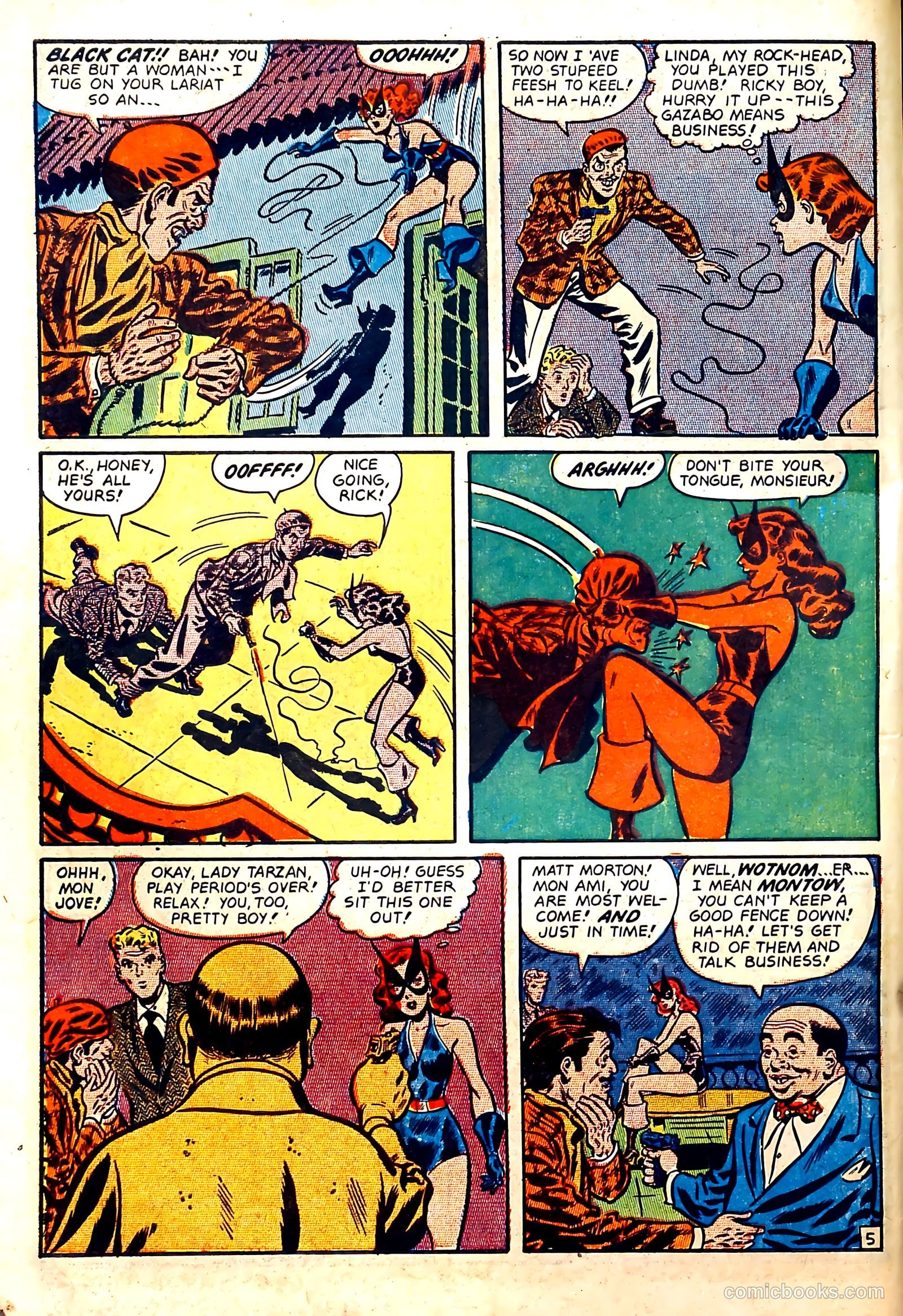 Black Cat #10 (1948) — page 8 of 52