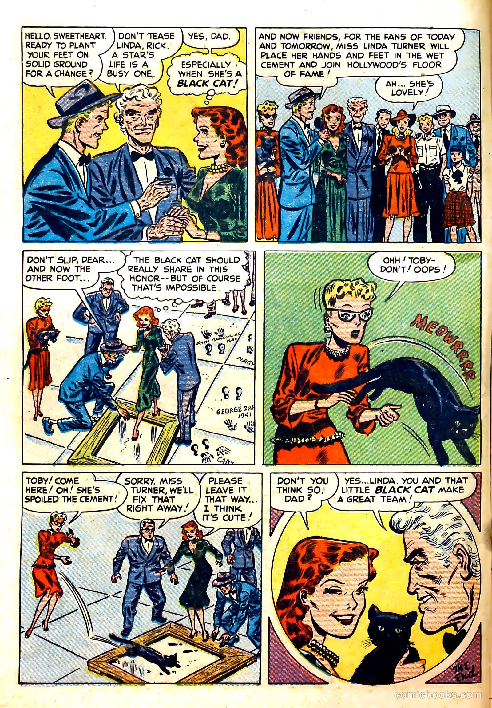 Black Cat #10 (1948) — page 16 of 52
