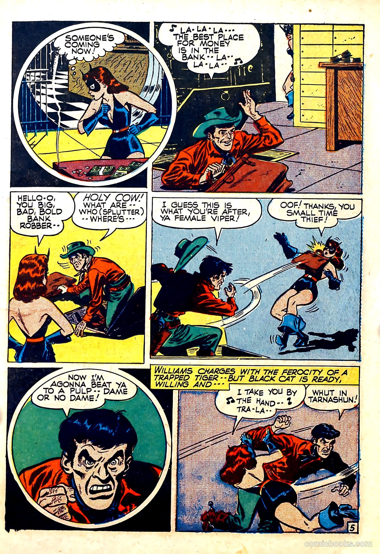 Black Cat #10 (1948) — page 21 of 52
