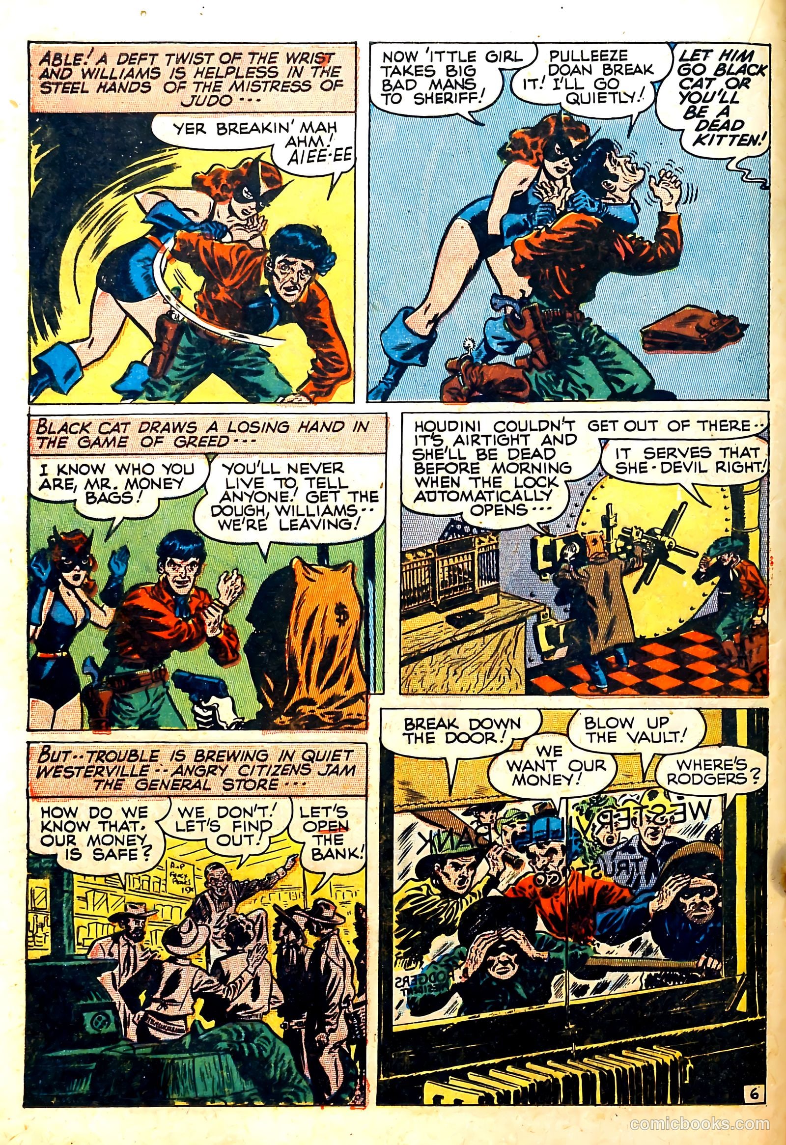 Black Cat #10 (1948) — page 22 of 52