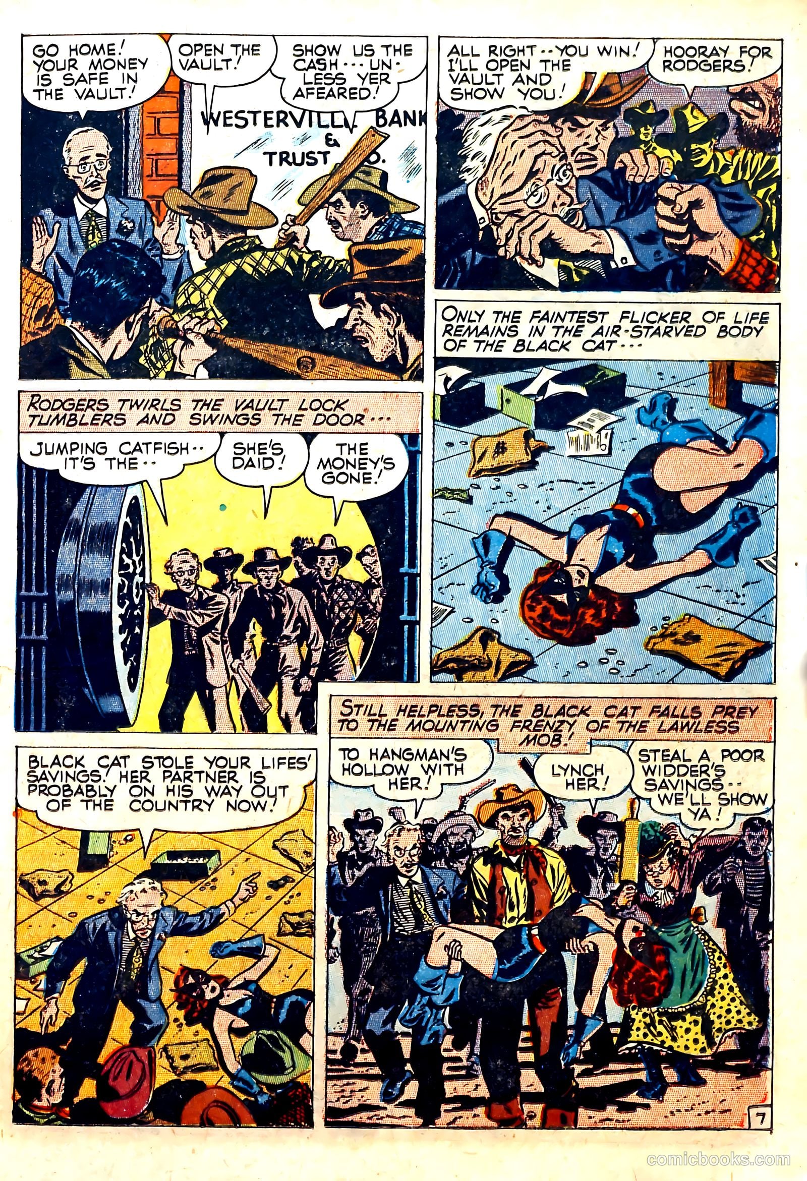Black Cat #10 (1948) — page 23 of 52