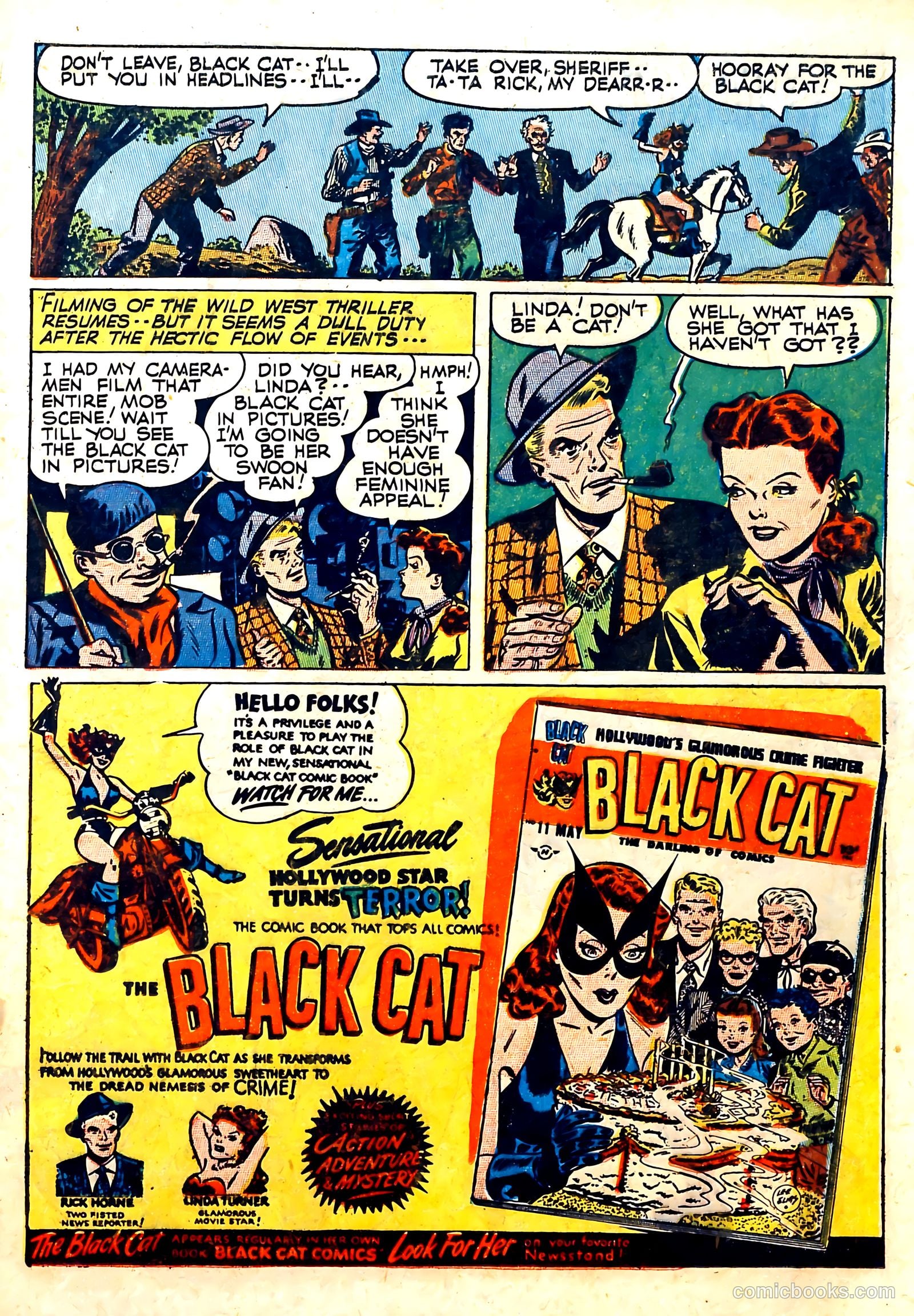 Black Cat #10 (1948) — page 25 of 52