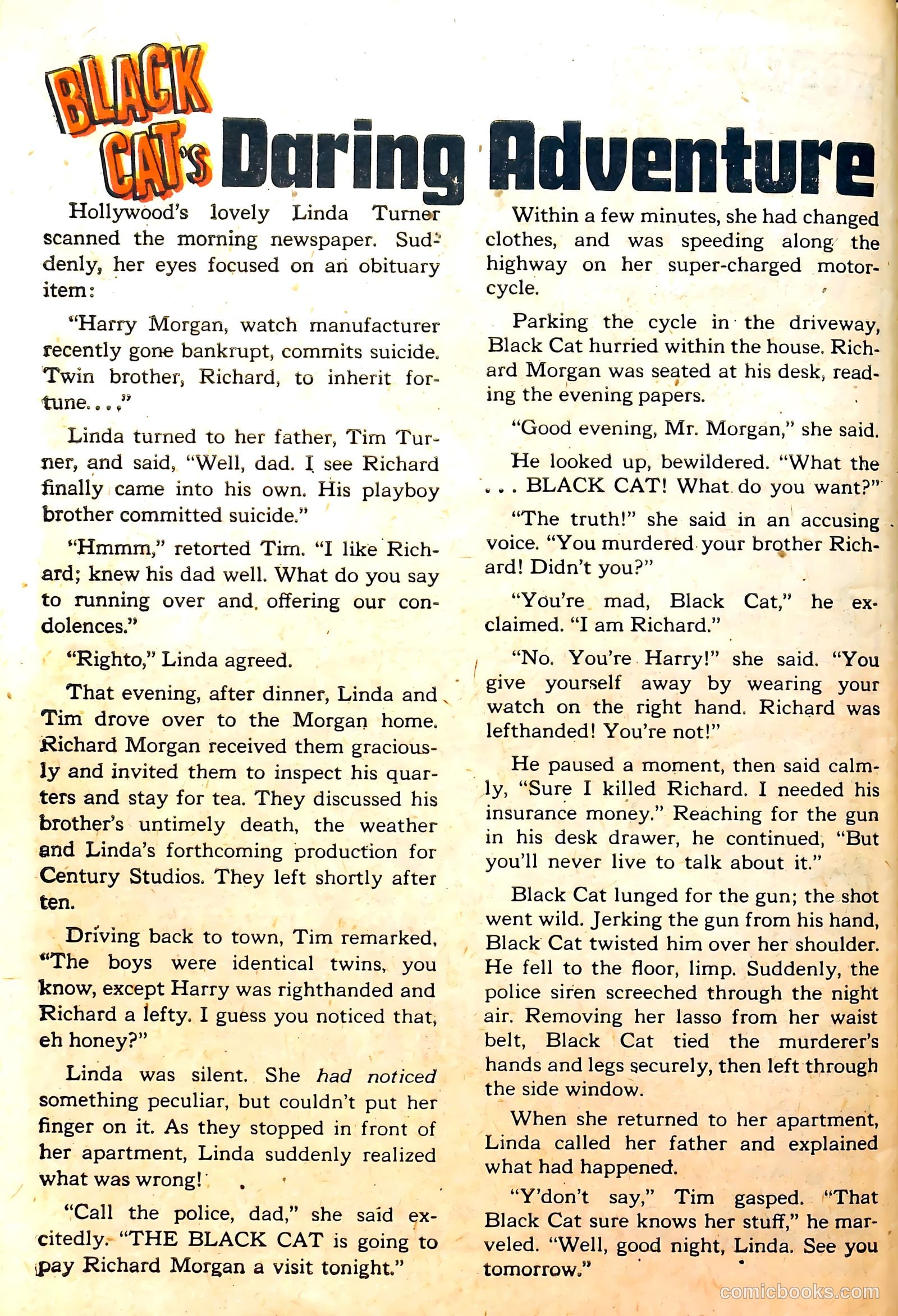 Black Cat #10 (1948) — page 48 of 52