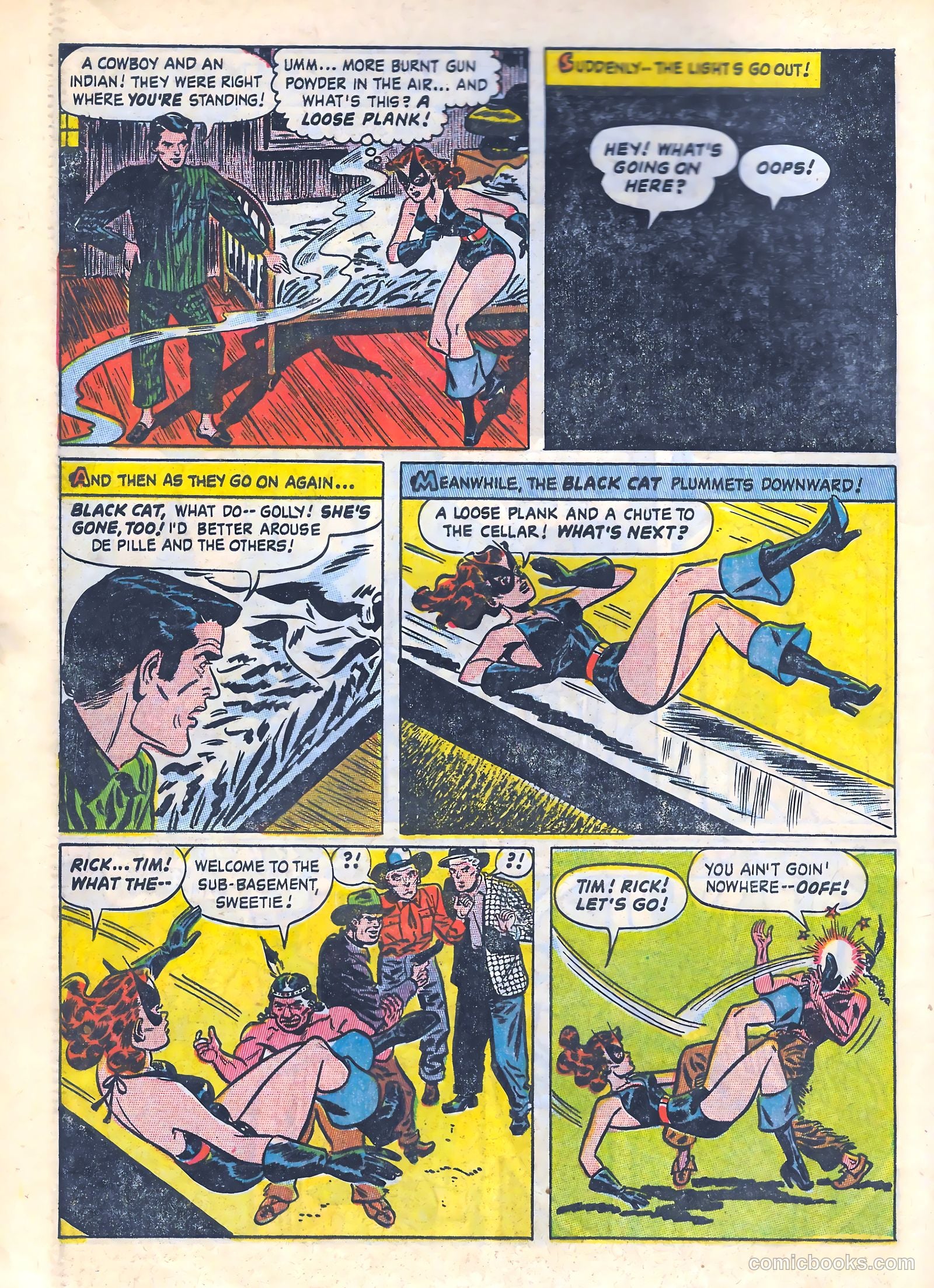 Black Cat #12 (1948) — page 8 of 51
