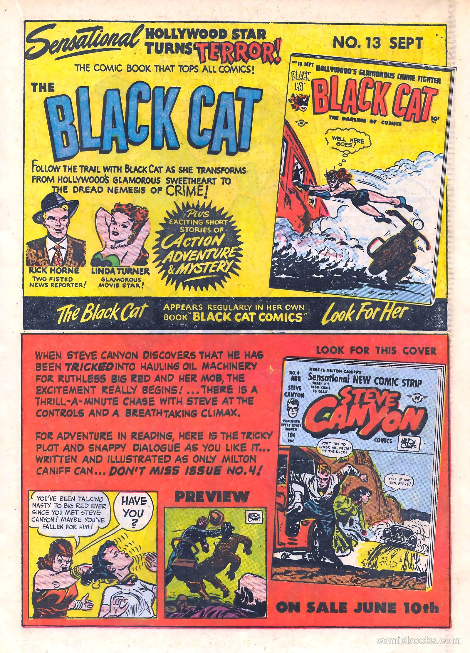 Black Cat #12 (1948) — page 21 of 51
