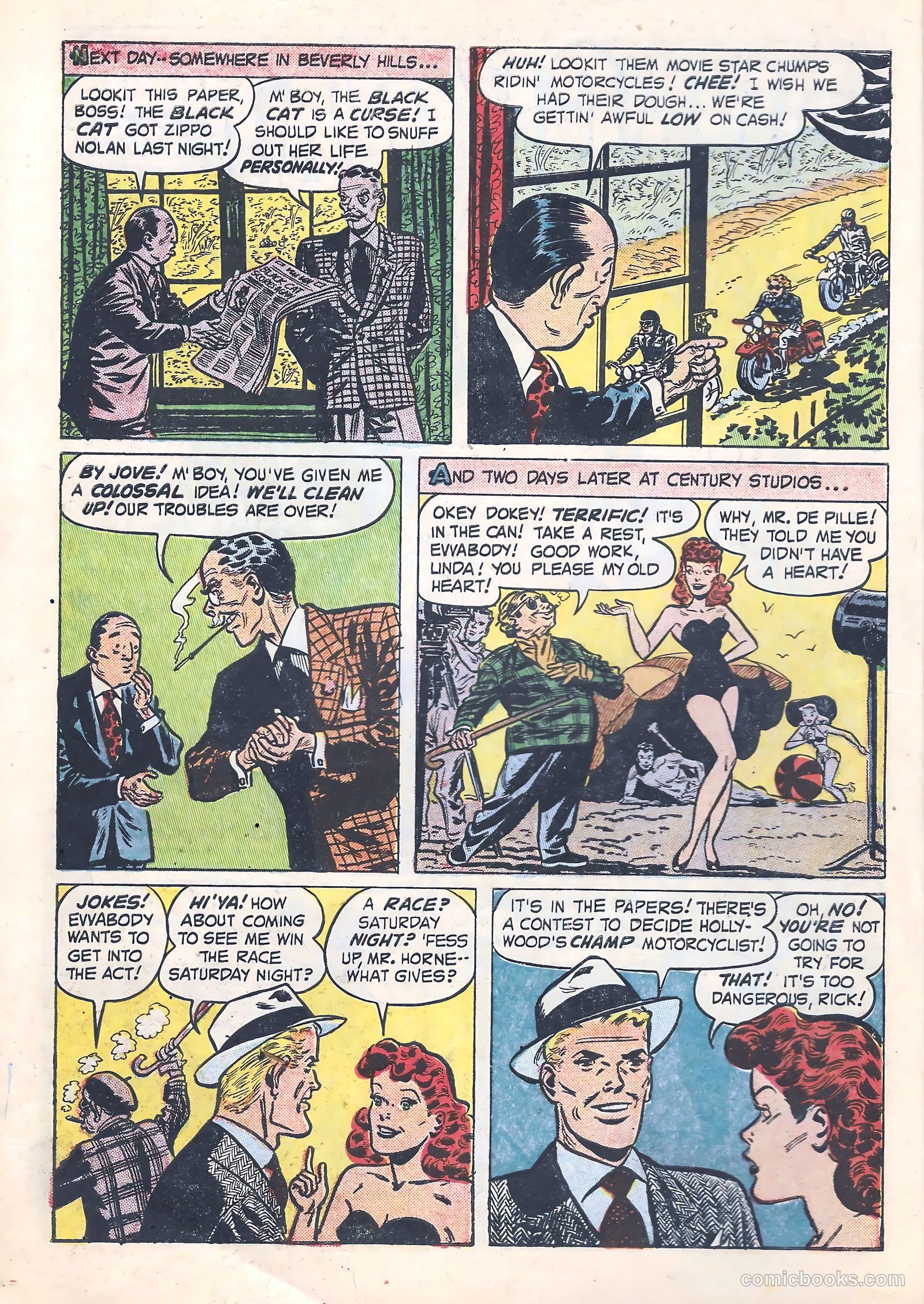 Black Cat #13 (1948) — page 15 of 53