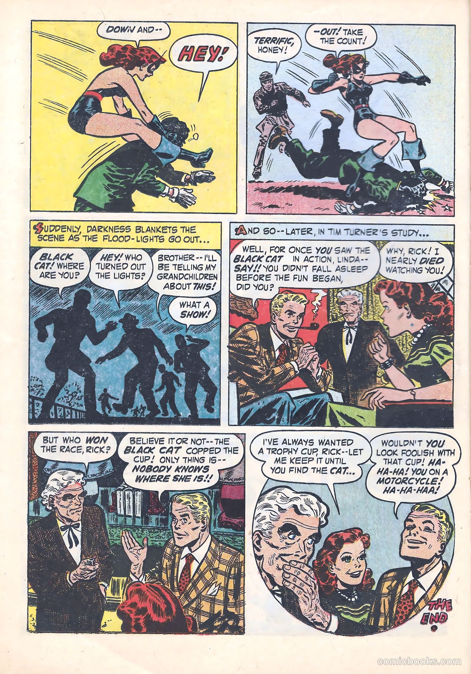 Black Cat #13 (1948) — page 21 of 53