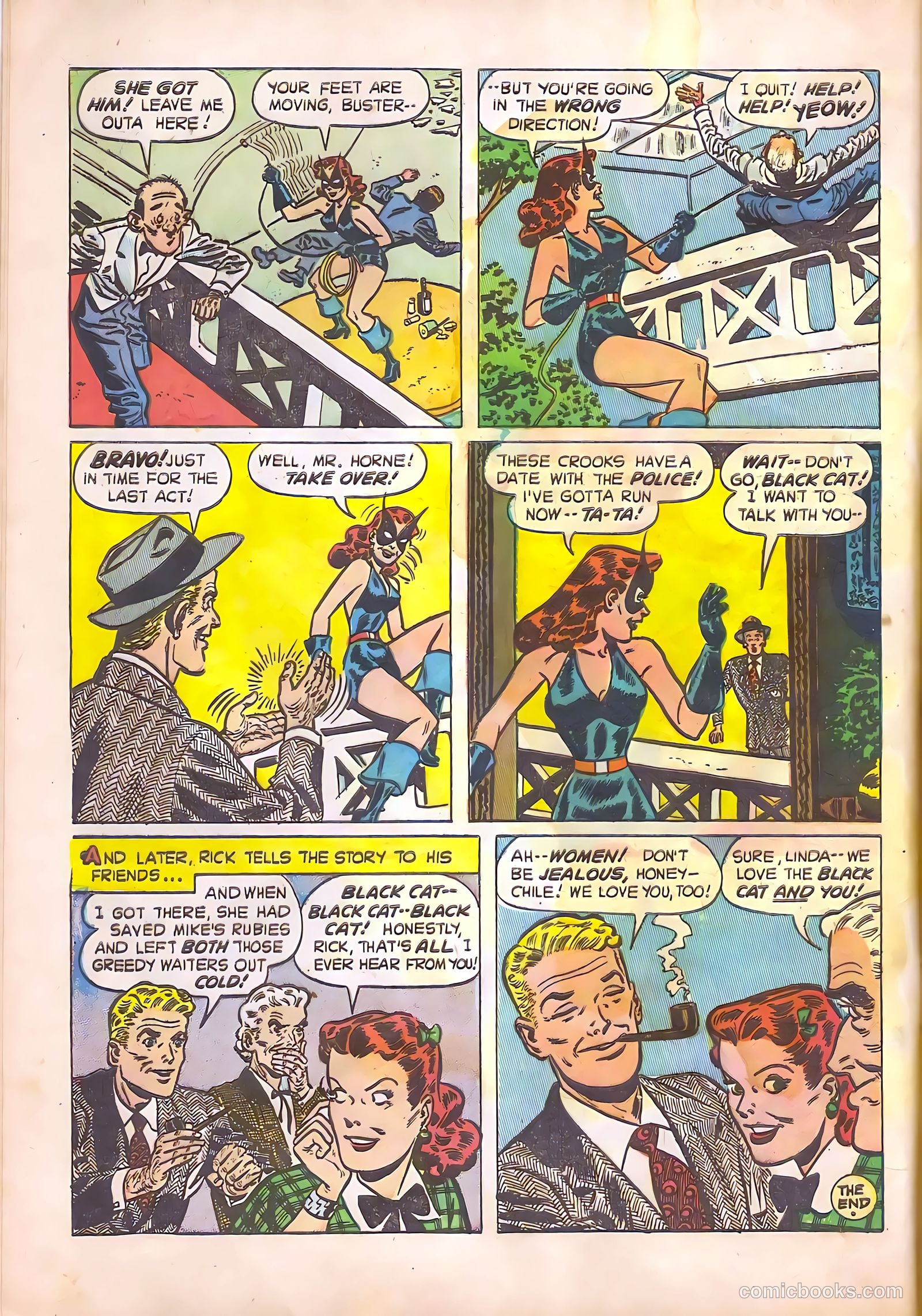 Black Cat #14 (1948) — page 12 of 52