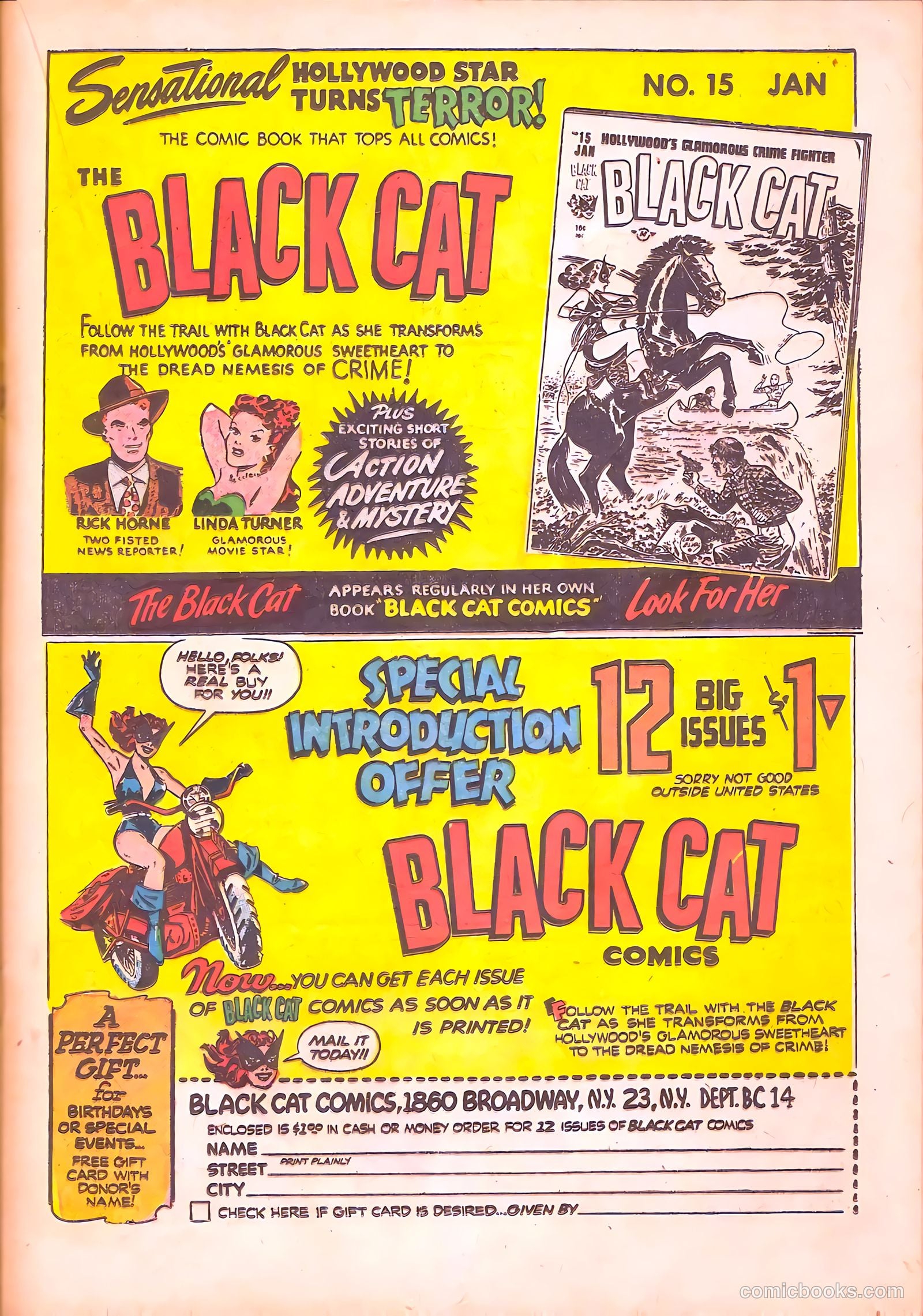 Black Cat #14 (1948) — page 23 of 52