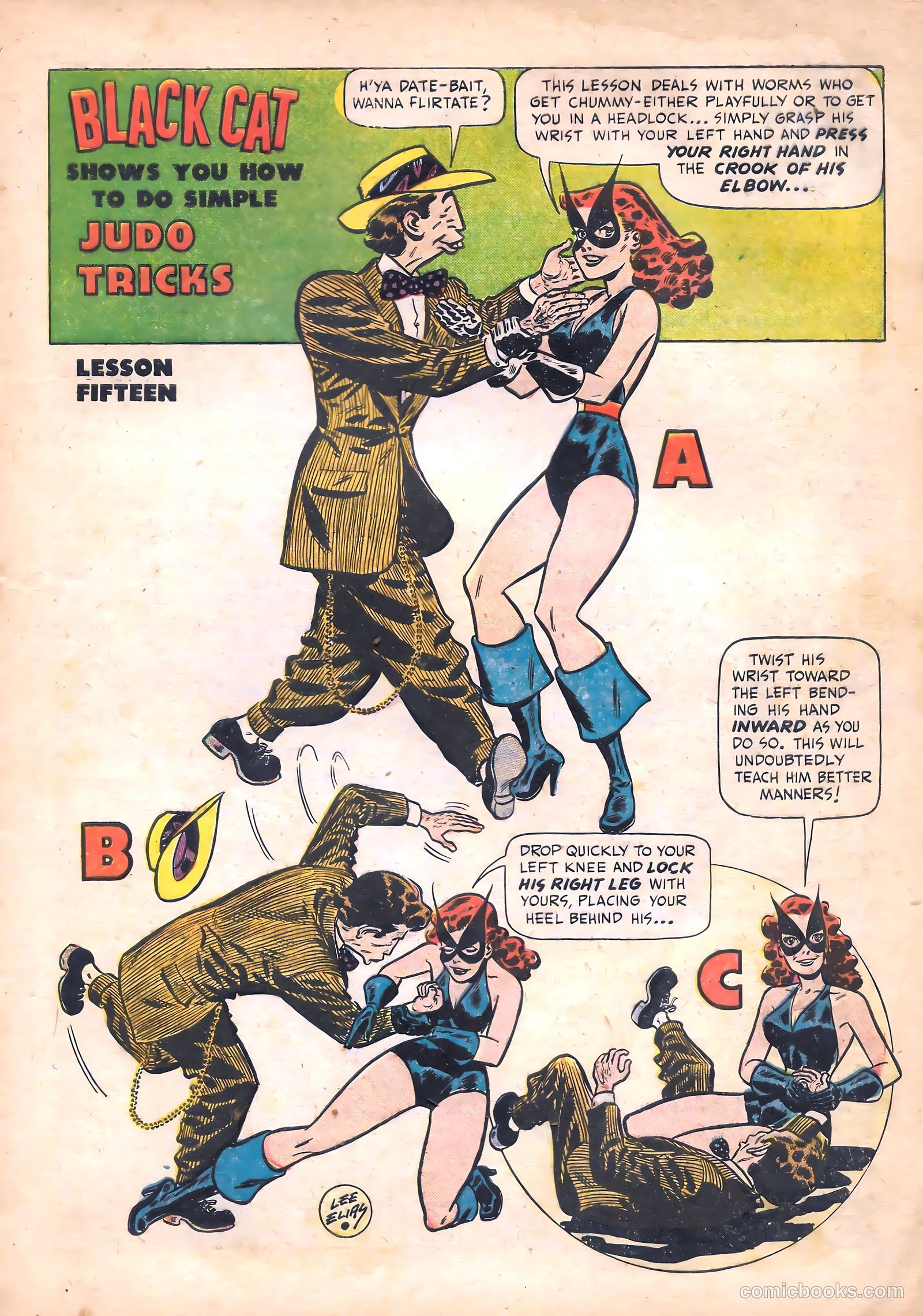Black Cat #15 (1949) — page 13 of 52