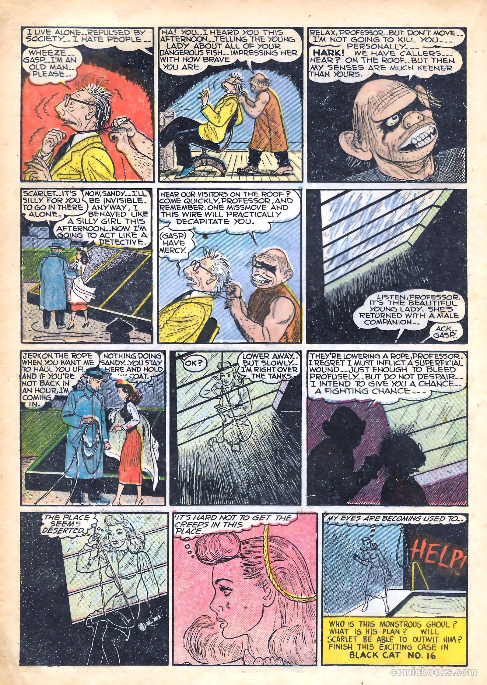 Black Cat #15 (1949) — page 22 of 52