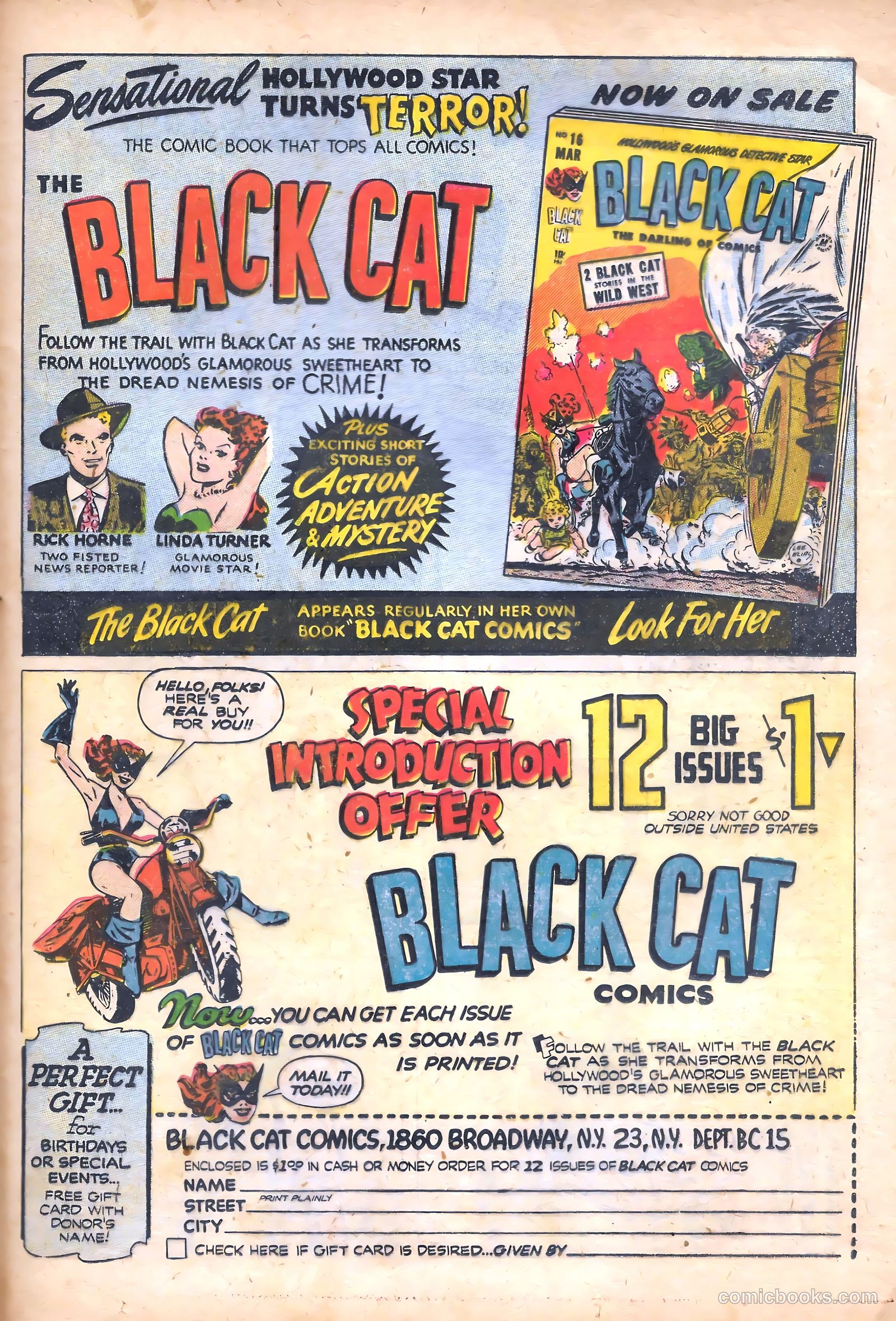 Black Cat #15 (1949) — page 37 of 52