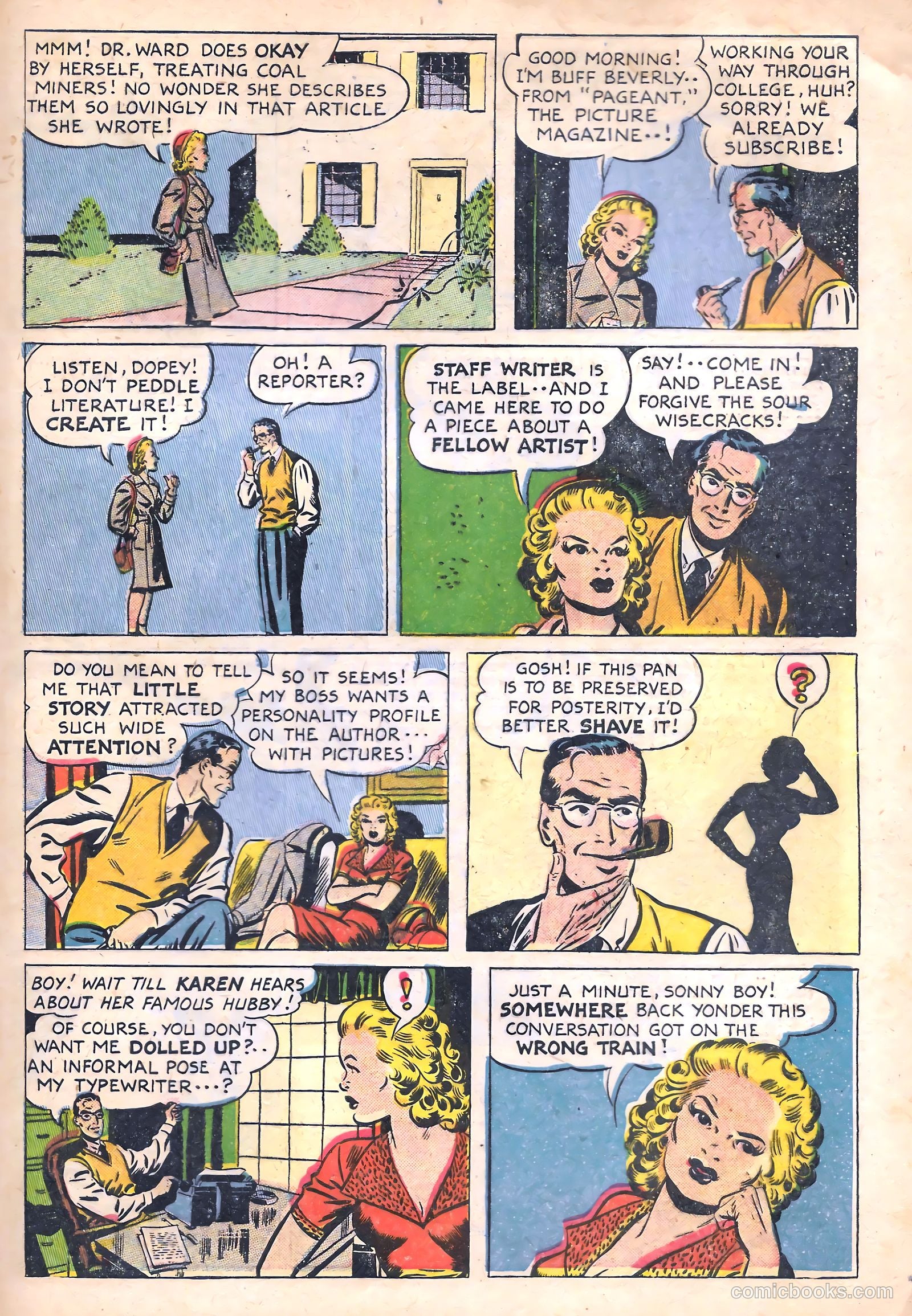 Black Cat #15 (1949) — page 41 of 52