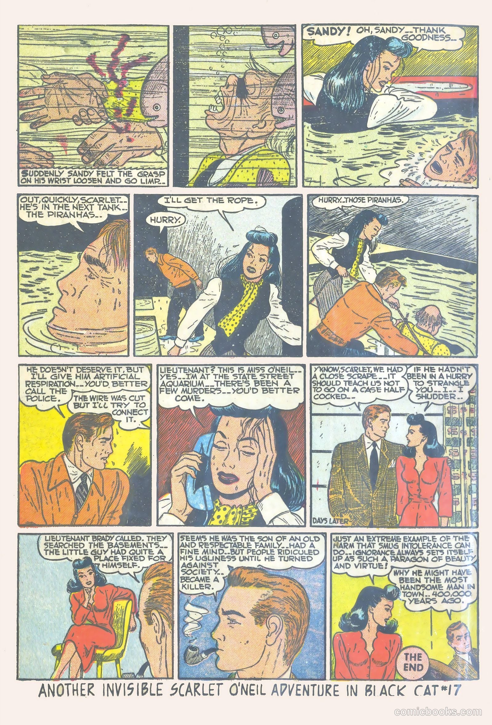Black Cat #16 (1949) — page 22 of 52