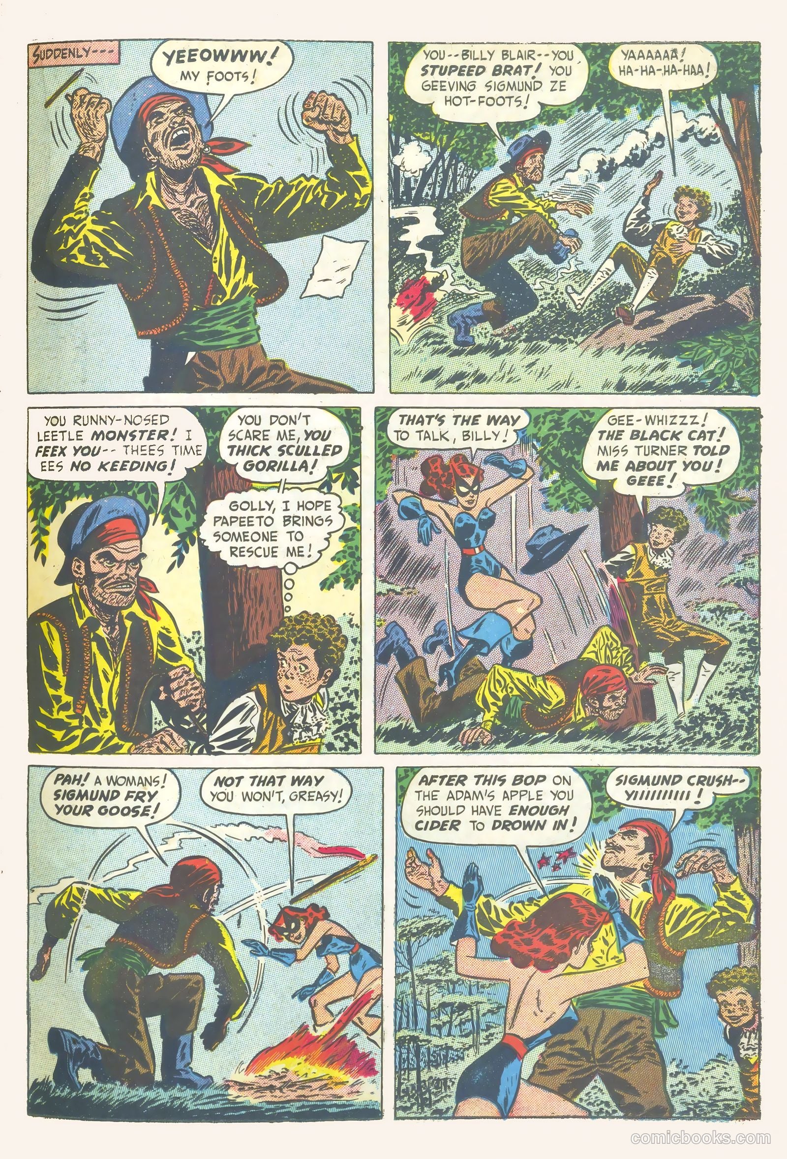 Black Cat #16 (1949) — page 33 of 52