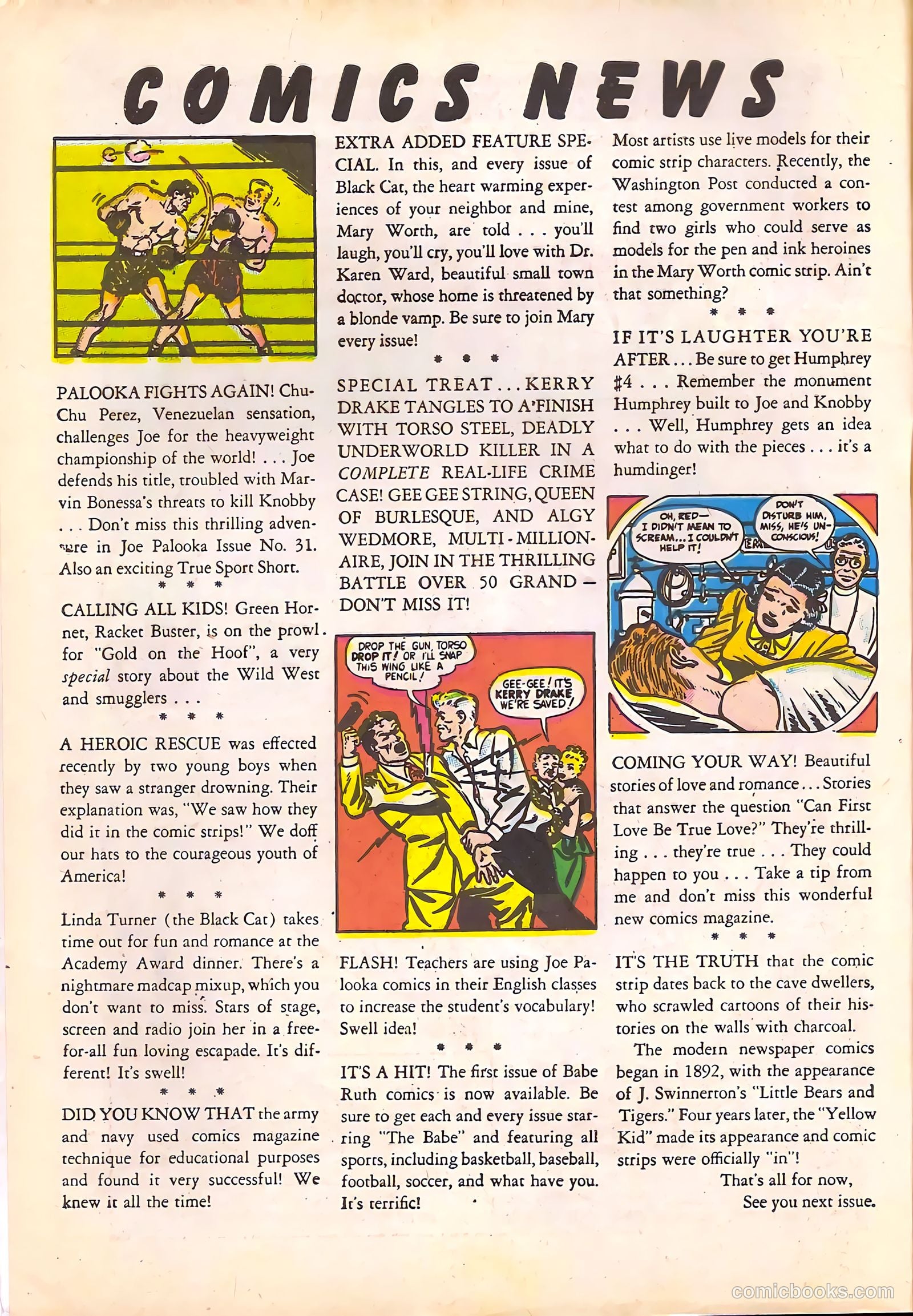 Black Cat Comics #16 (1949) — page 4 of 52