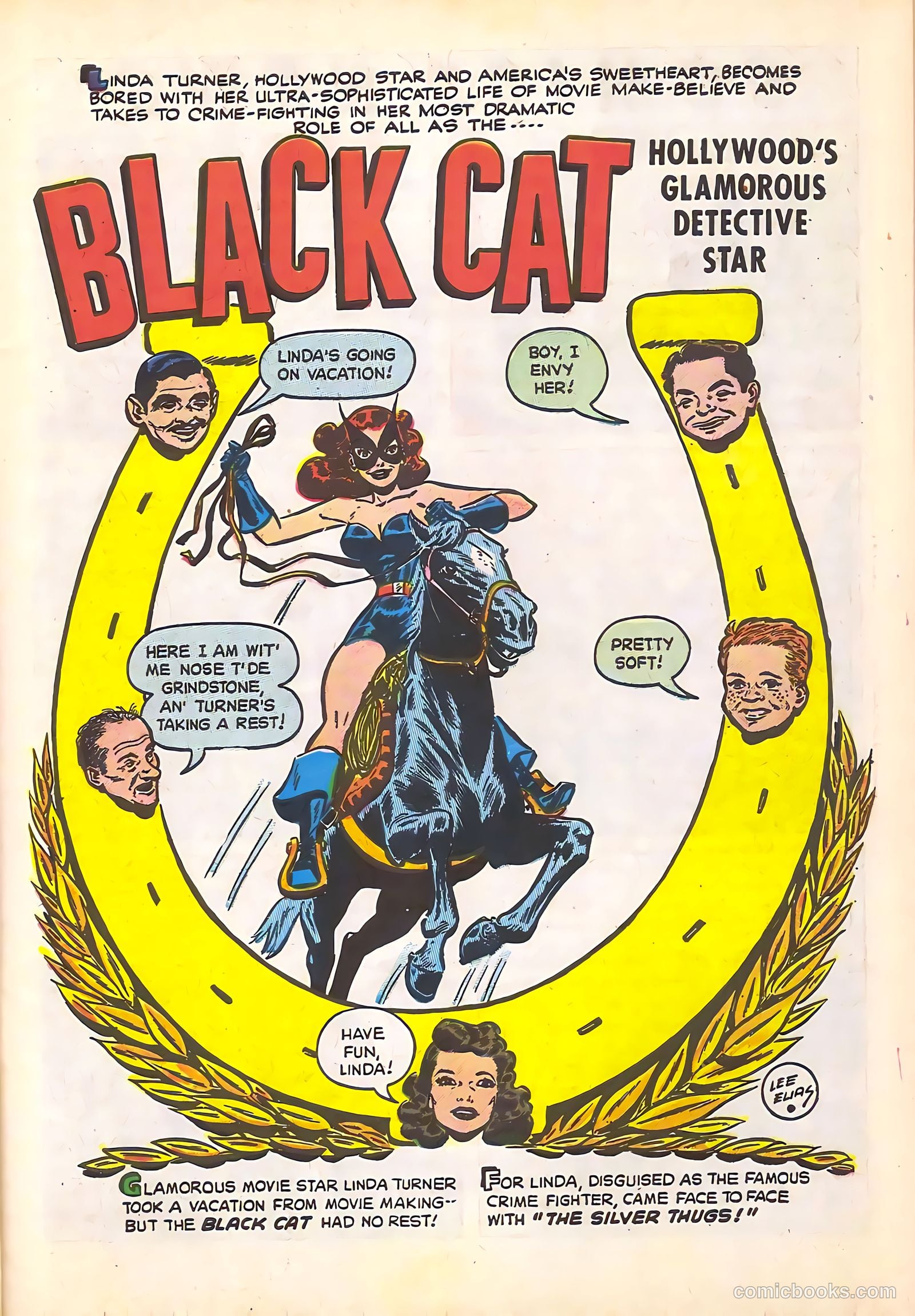 Black Cat Comics #16 (1949) — page 5 of 52