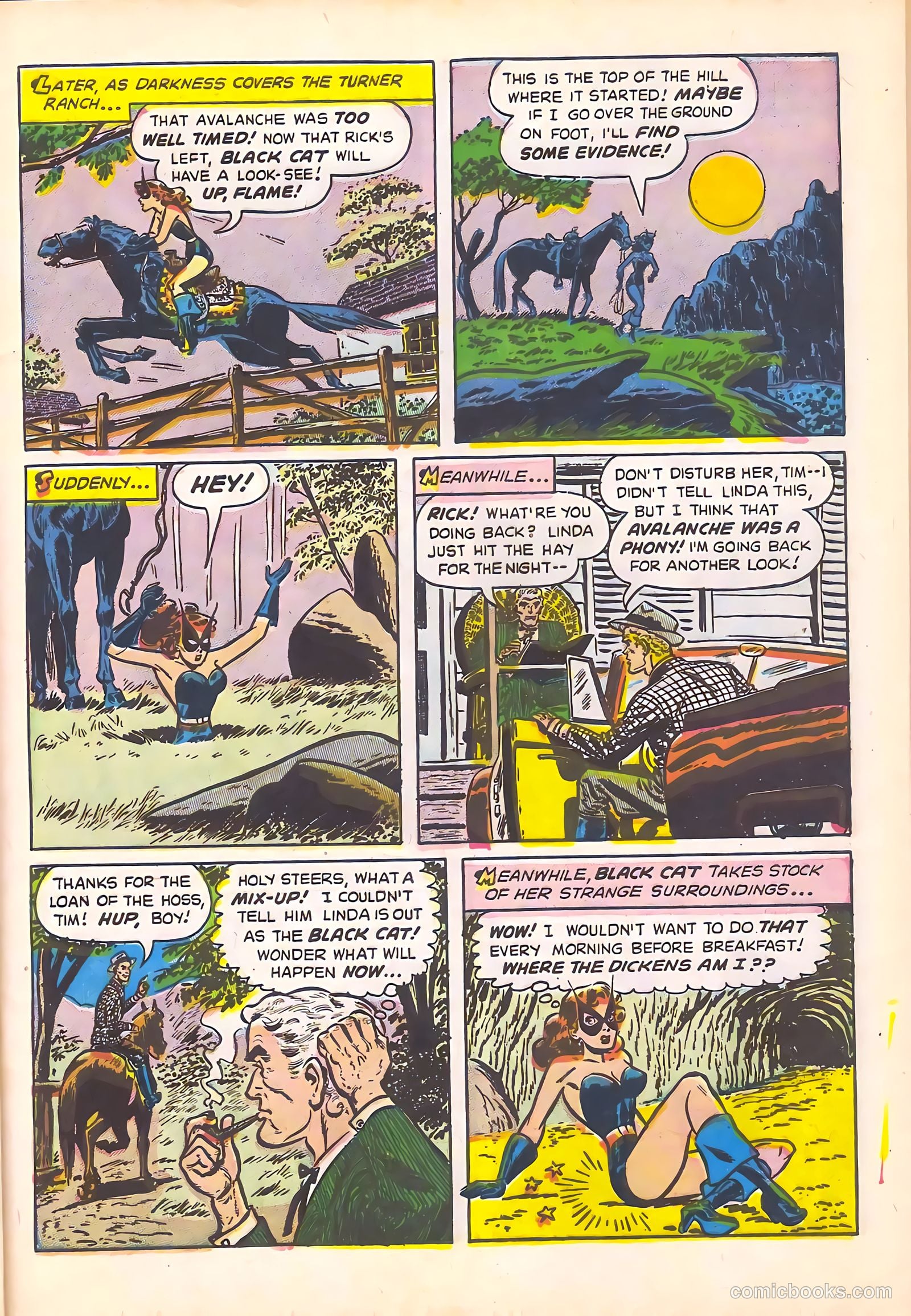Black Cat Comics #16 (1949) — page 7 of 52