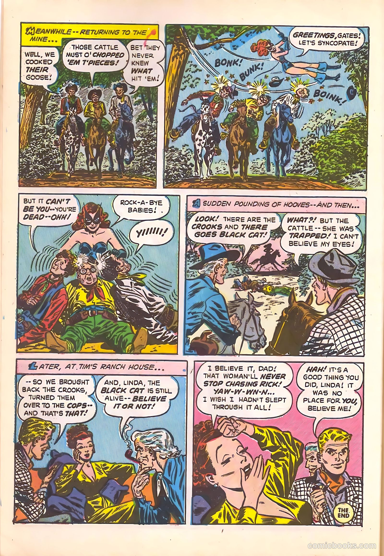Black Cat Comics #16 (1949) — page 12 of 52