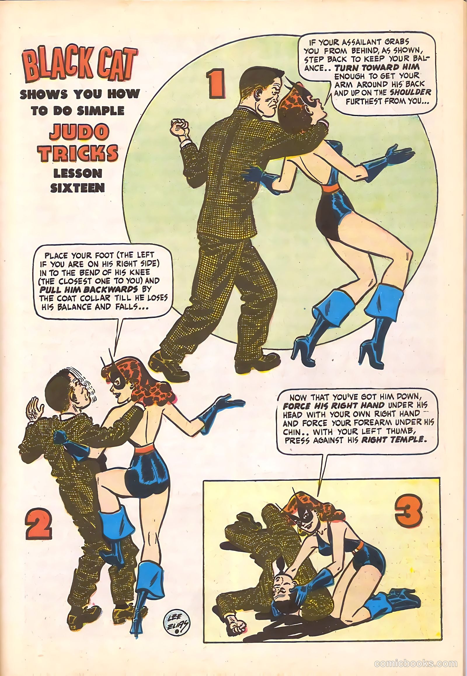 Black Cat Comics #16 (1949) — page 13 of 52