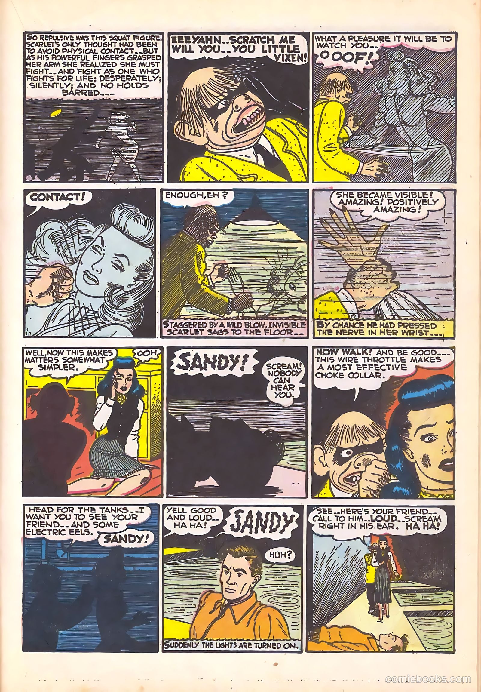 Black Cat Comics #16 (1949) — page 19 of 52