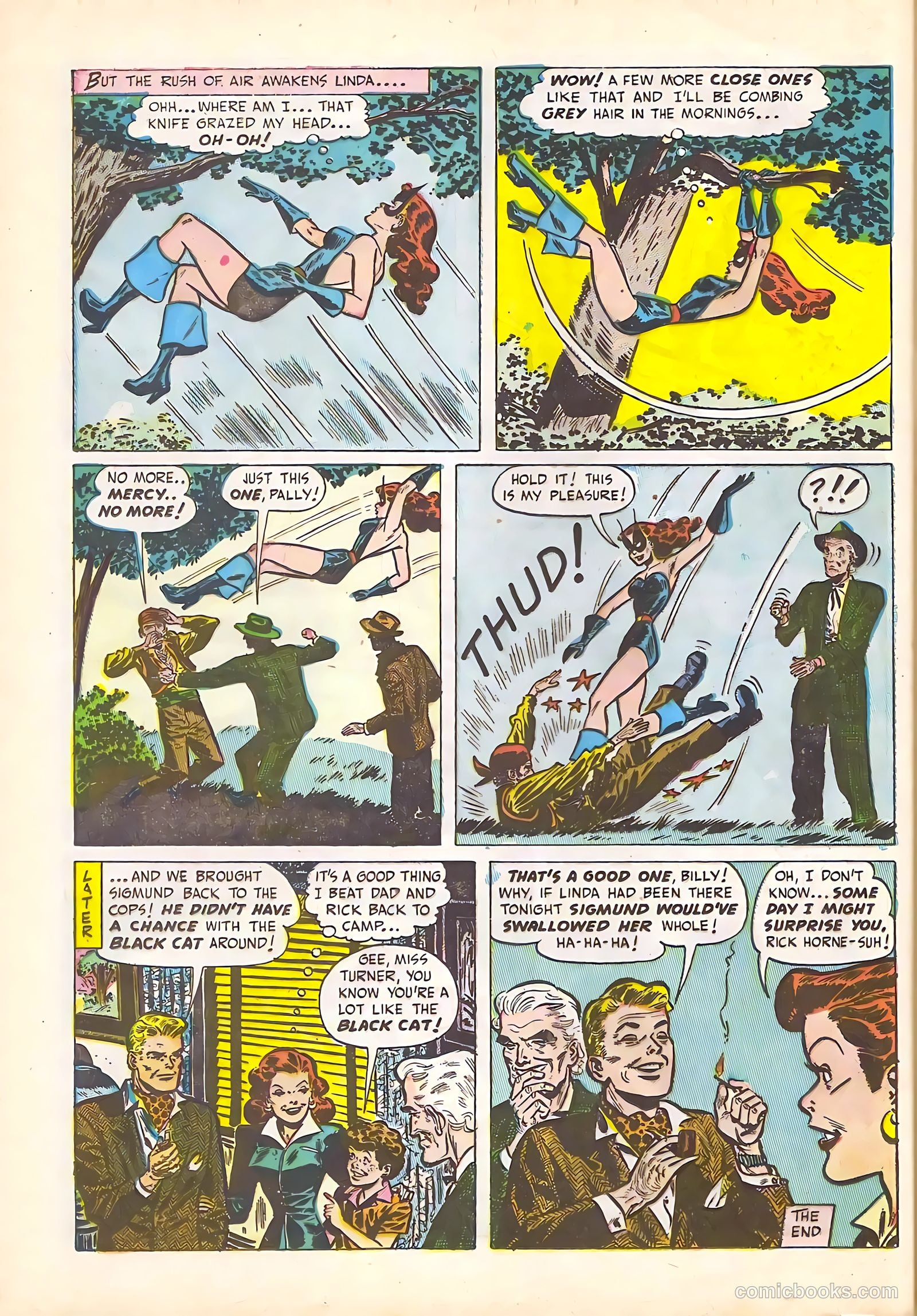 Black Cat Comics #16 (1949) — page 36 of 52