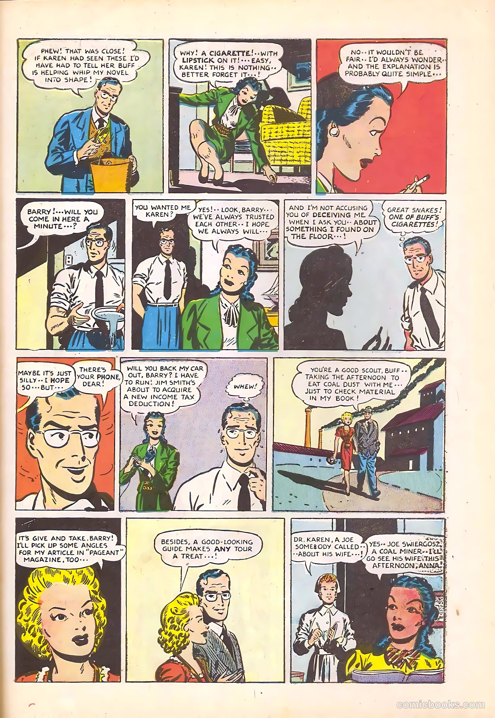 Black Cat Comics #16 (1949) — page 39 of 52