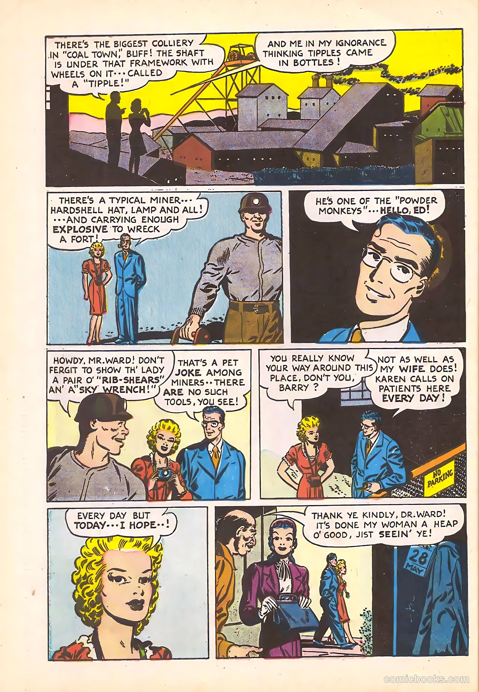 Black Cat Comics #16 (1949) — page 40 of 52