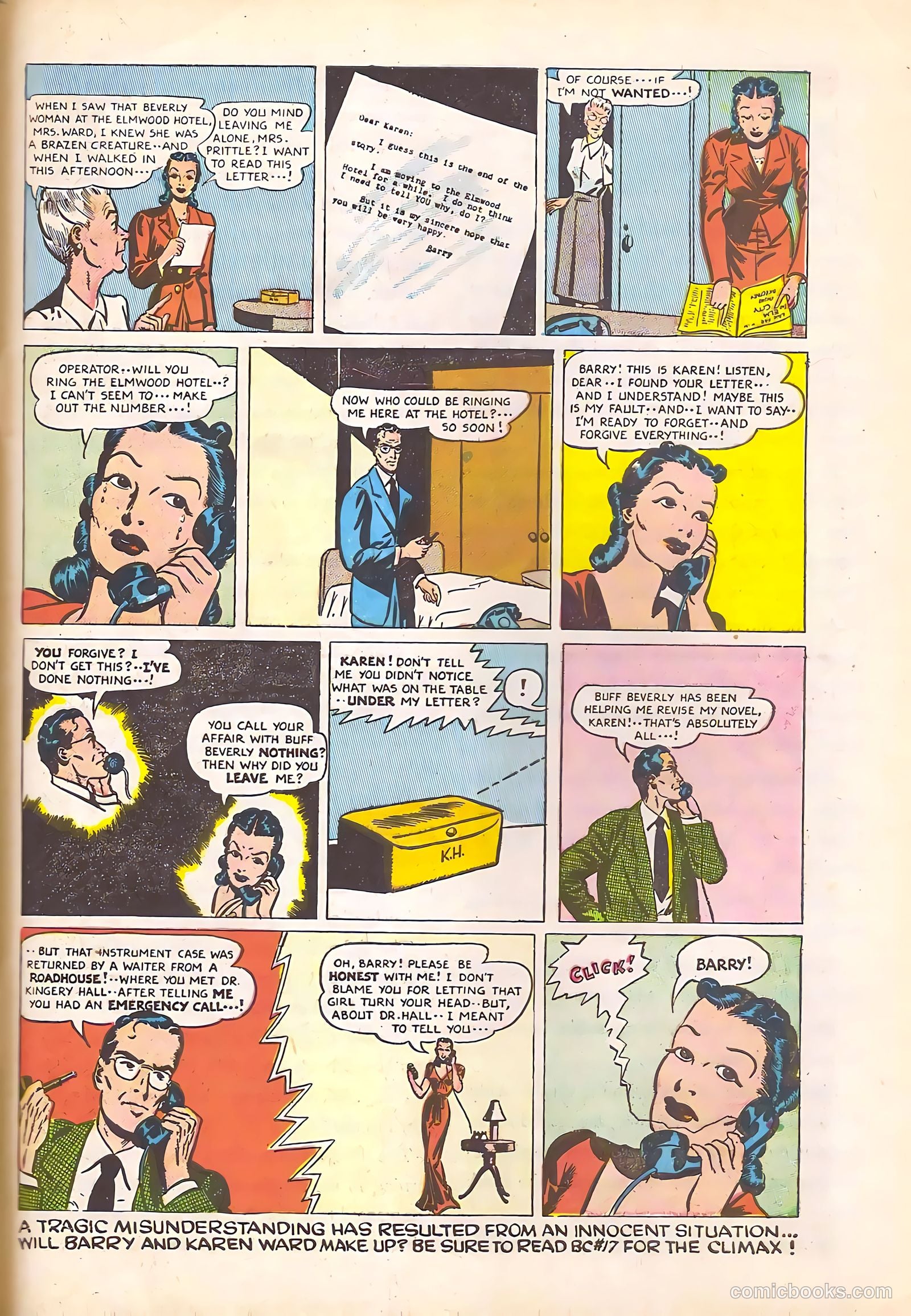 Black Cat Comics #16 (1949) — page 47 of 52