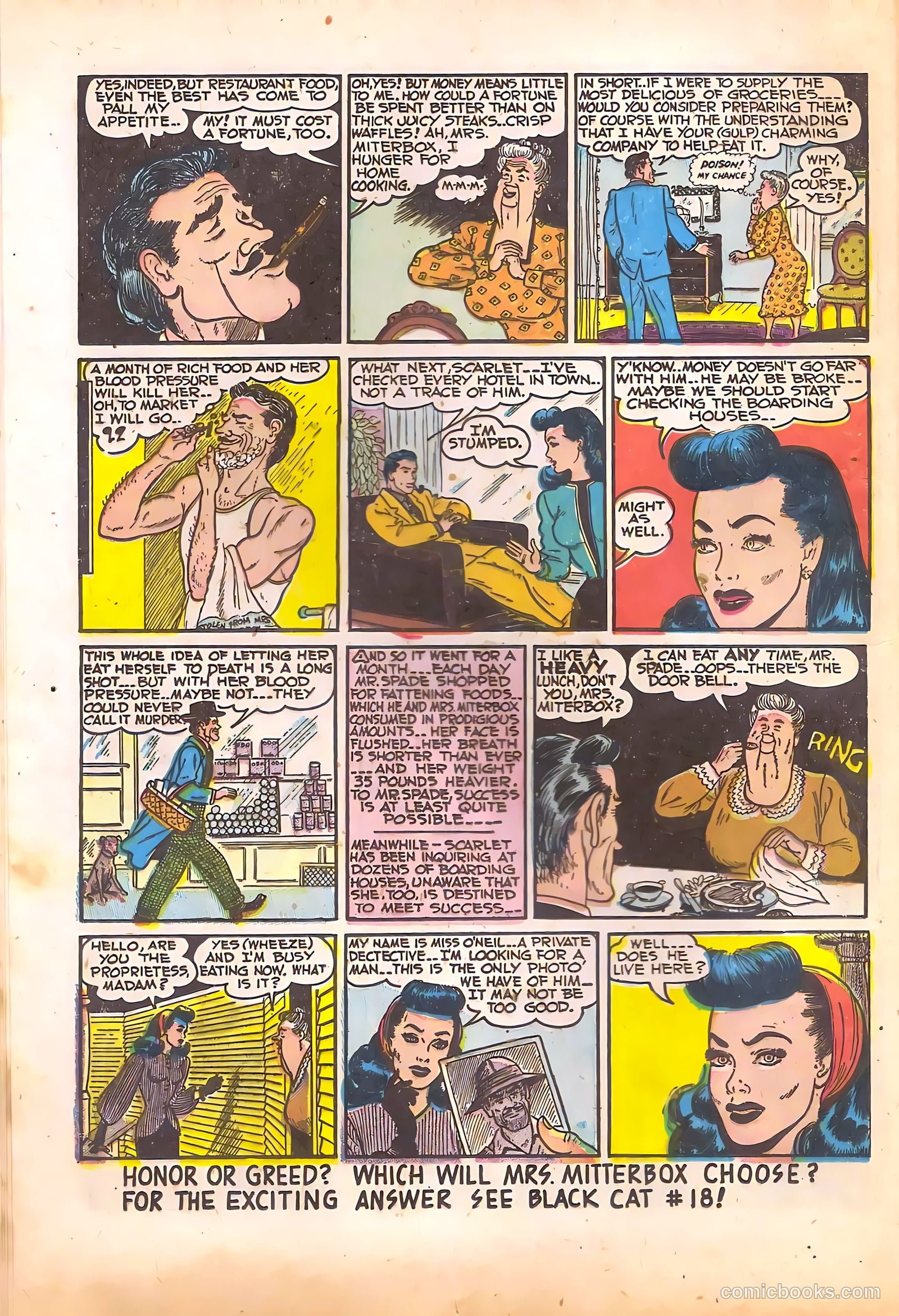 Black Cat #17 (1949) — page 22 of 52