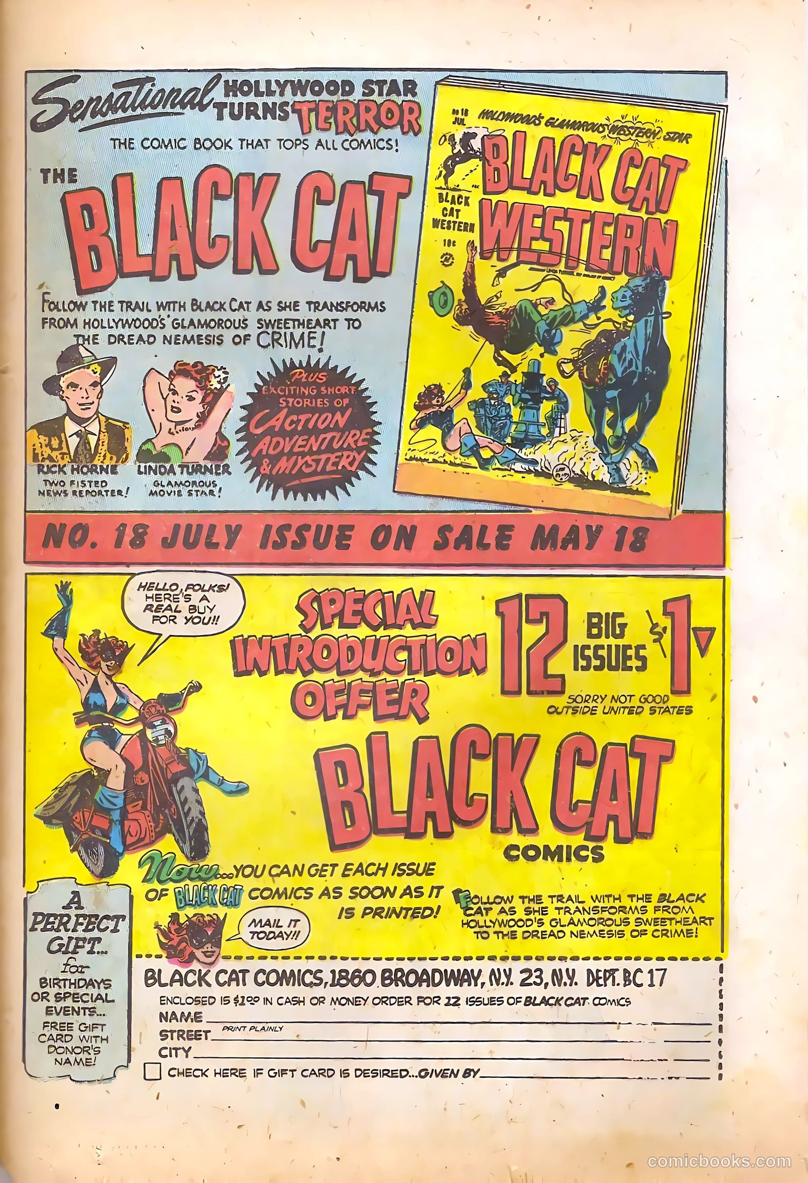 Black Cat #17 (1949) — page 37 of 52