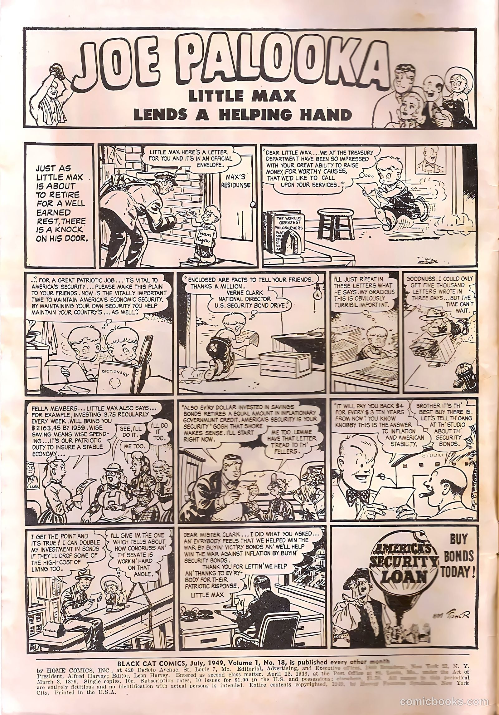 Black Cat #18 (1949) — page 2 of 36