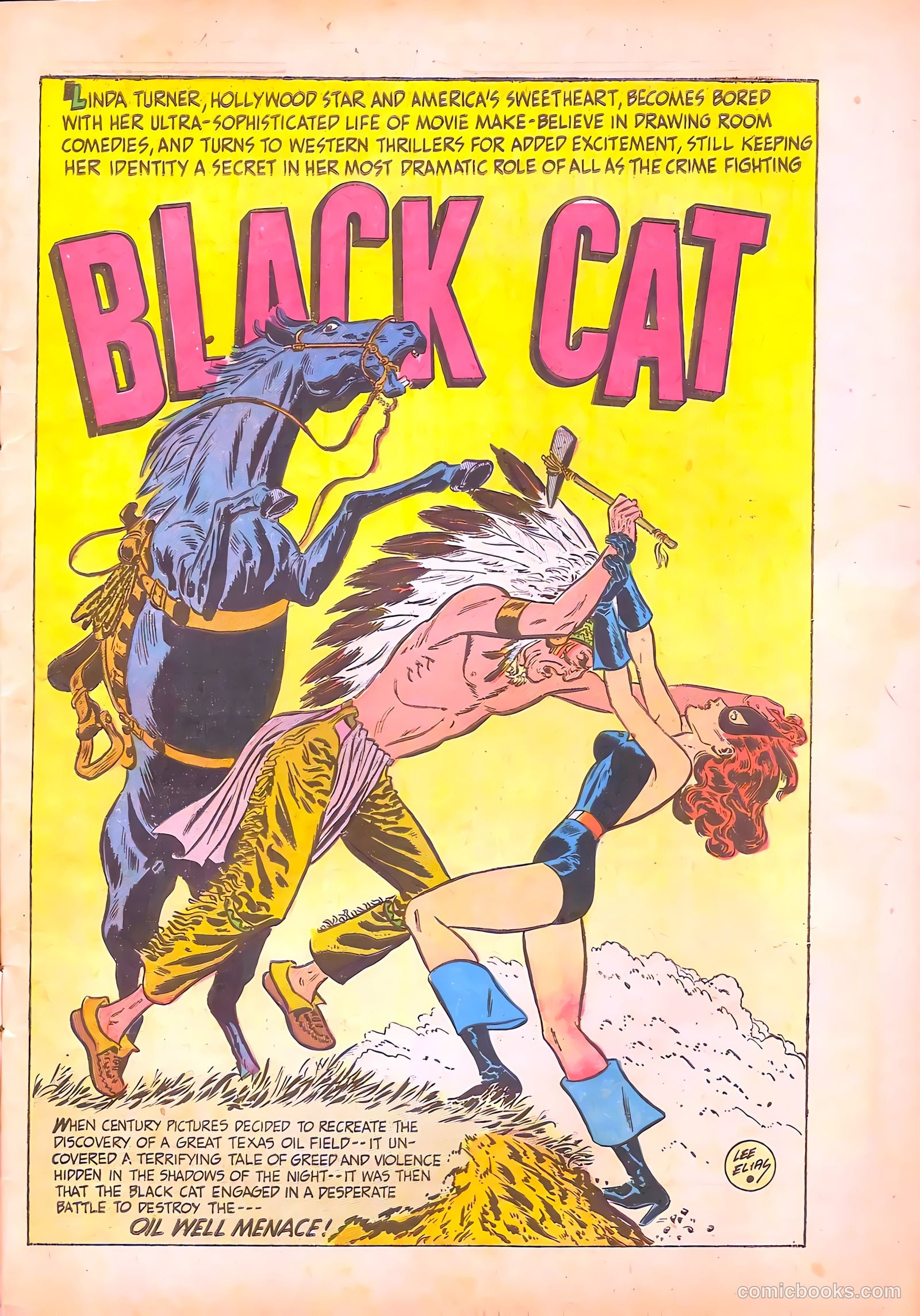 Black Cat #18 (1949) — page 3 of 36