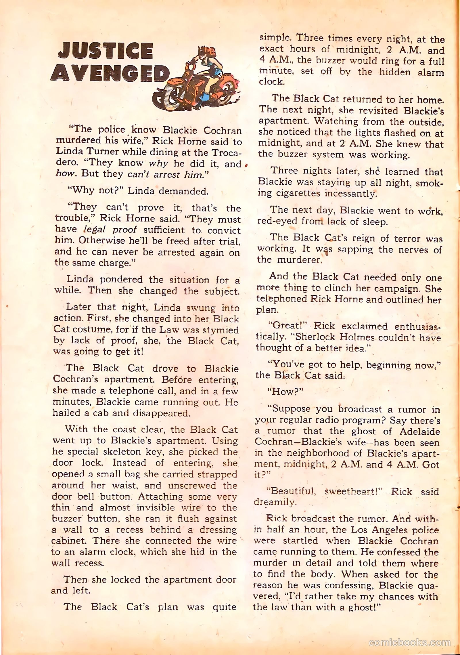 Black Cat #18 (1949) — page 12 of 36