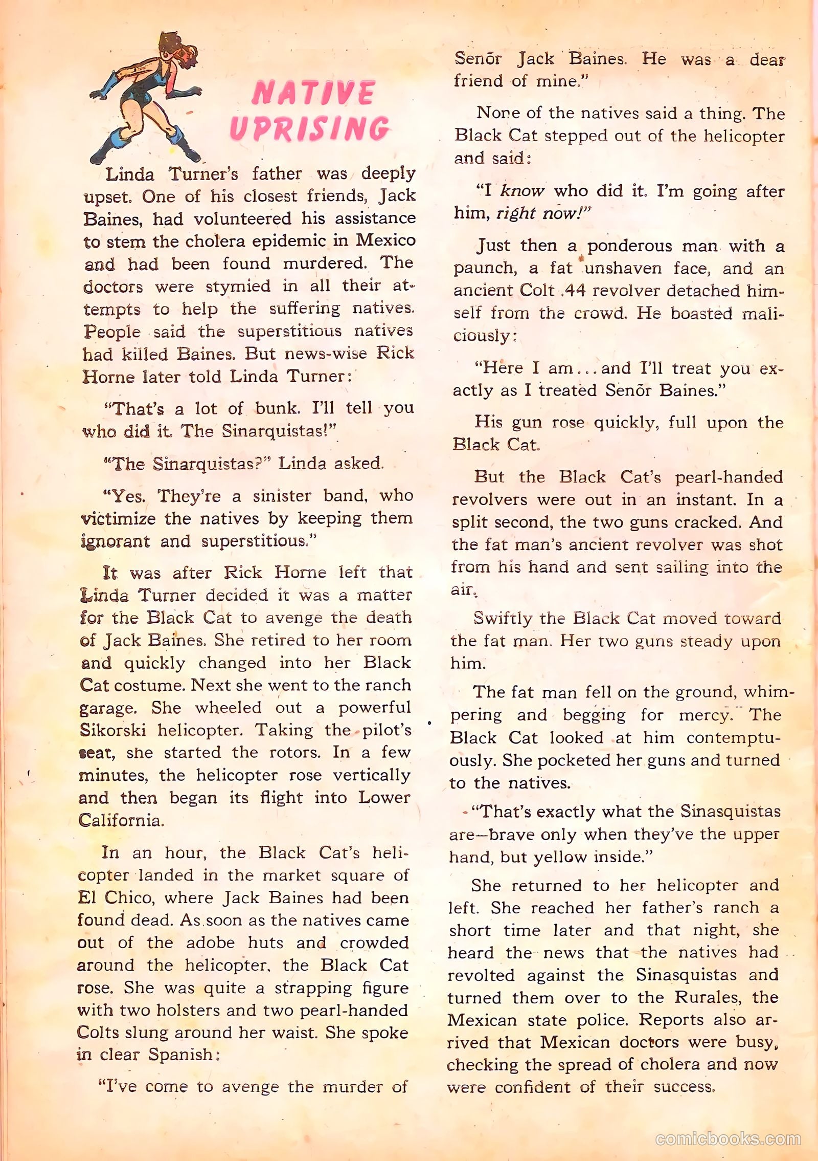 Black Cat #18 (1949) — page 34 of 36