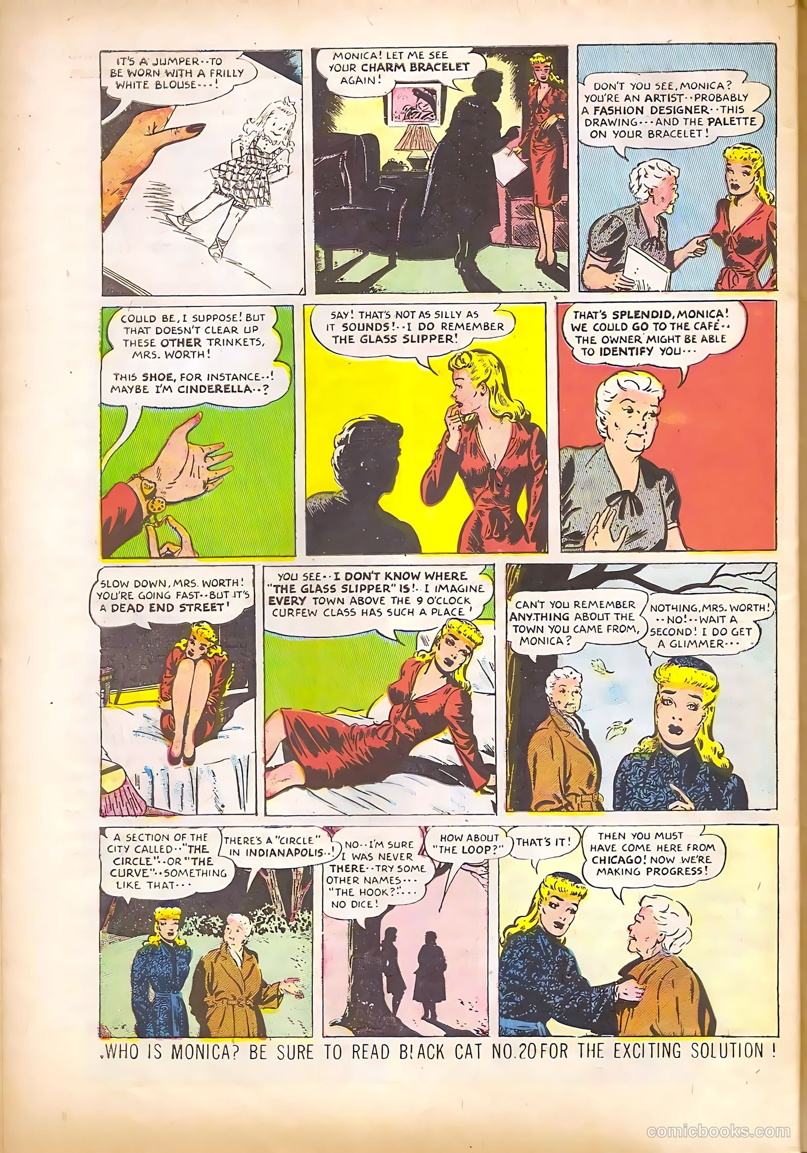 Black Cat #19 (1949) — page 30 of 36