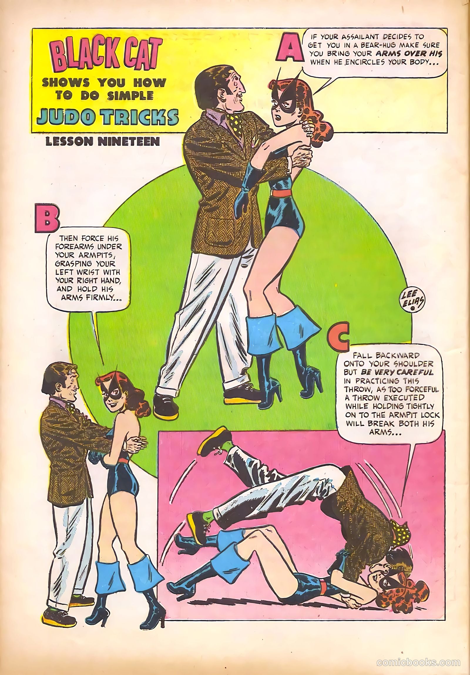Black Cat #19 (1949) — page 32 of 36