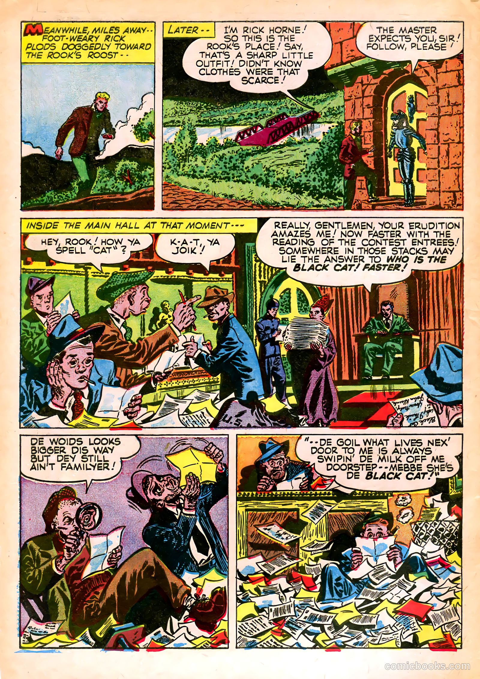 Black Cat #2 (1946) — page 10 of 52
