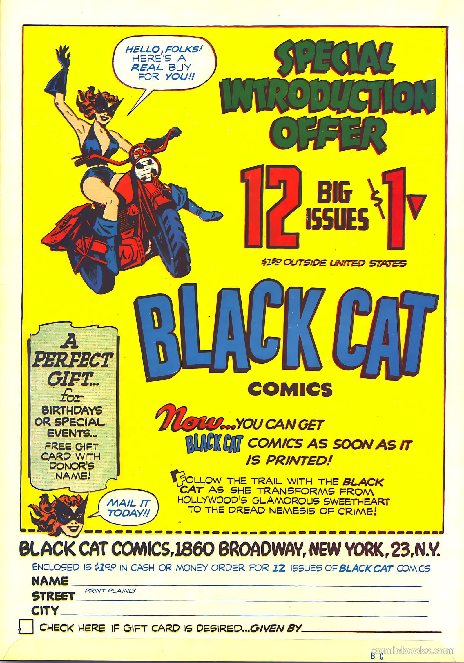 Black Cat #2 (1946) — page 52 of 52